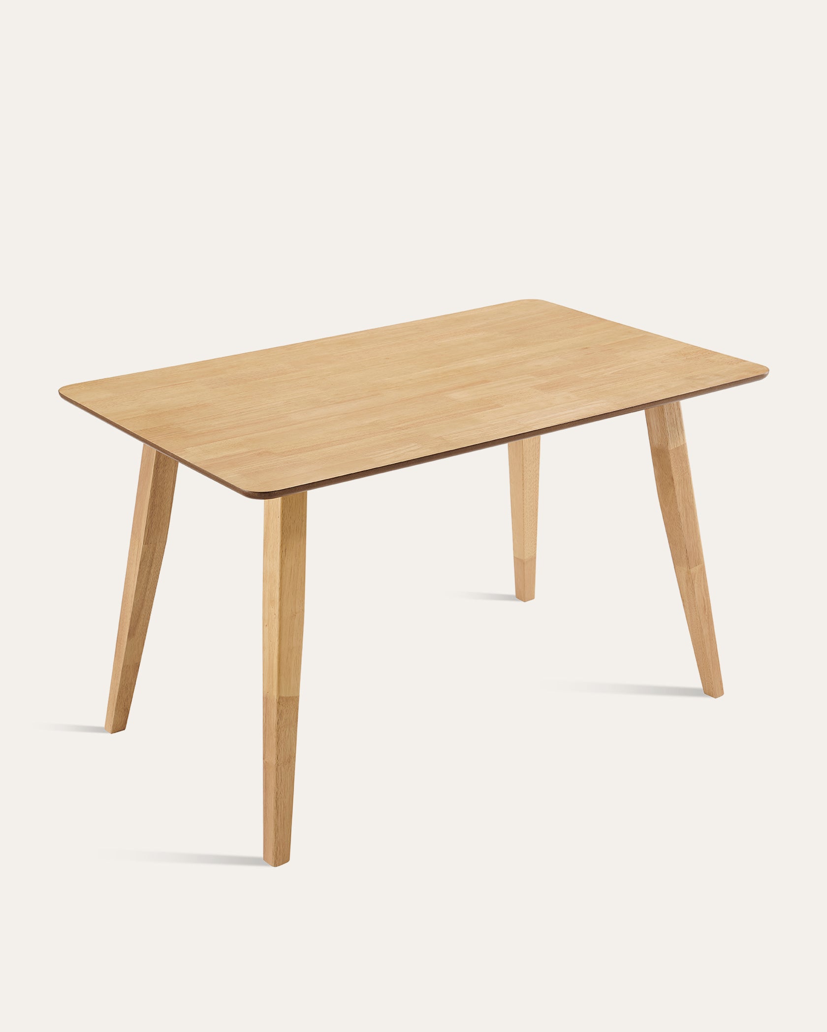 Del Mar Natural Wood Indoor Dining Table – Xdeco