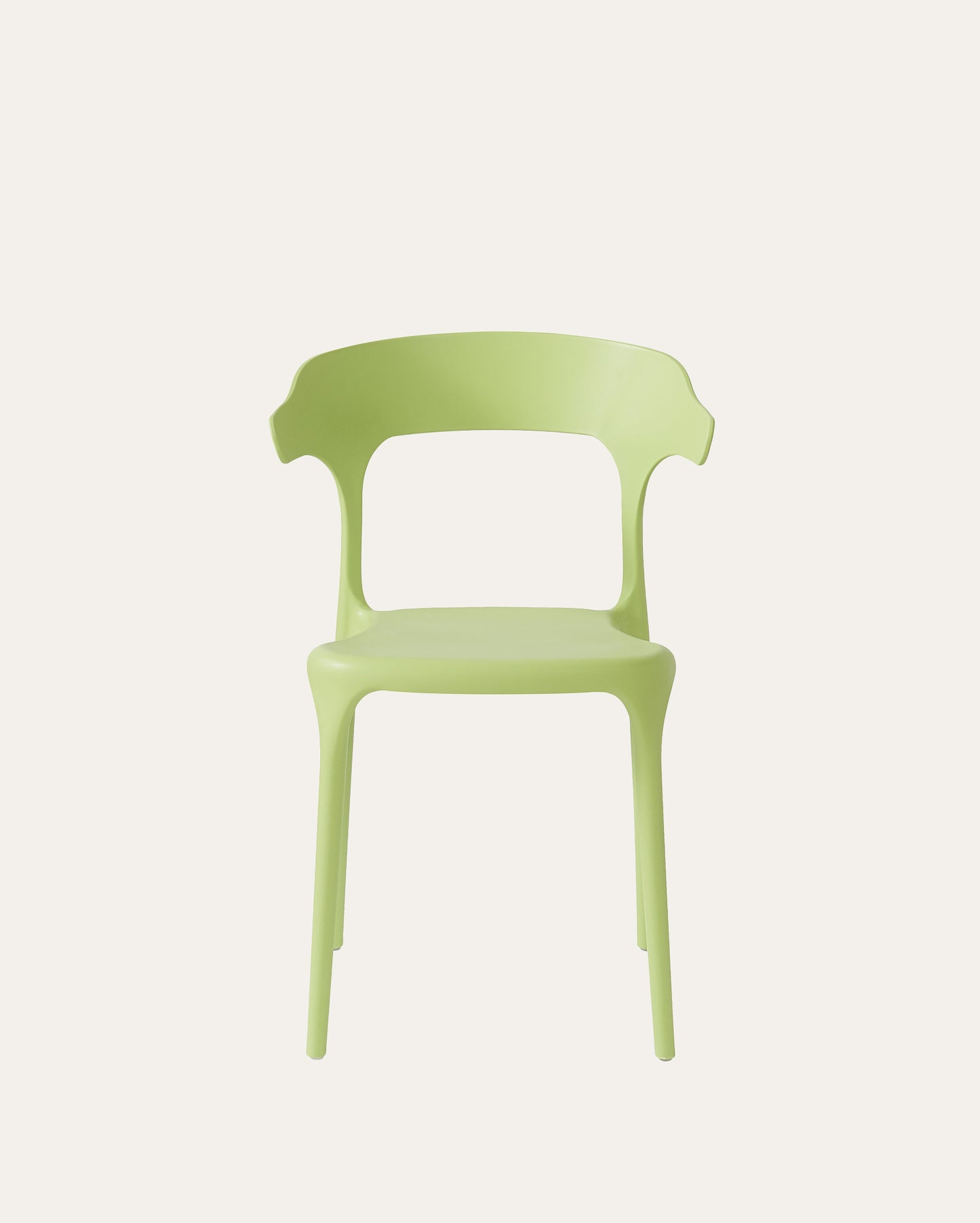 Nara Stackable Chairs, Set of 4, Green
