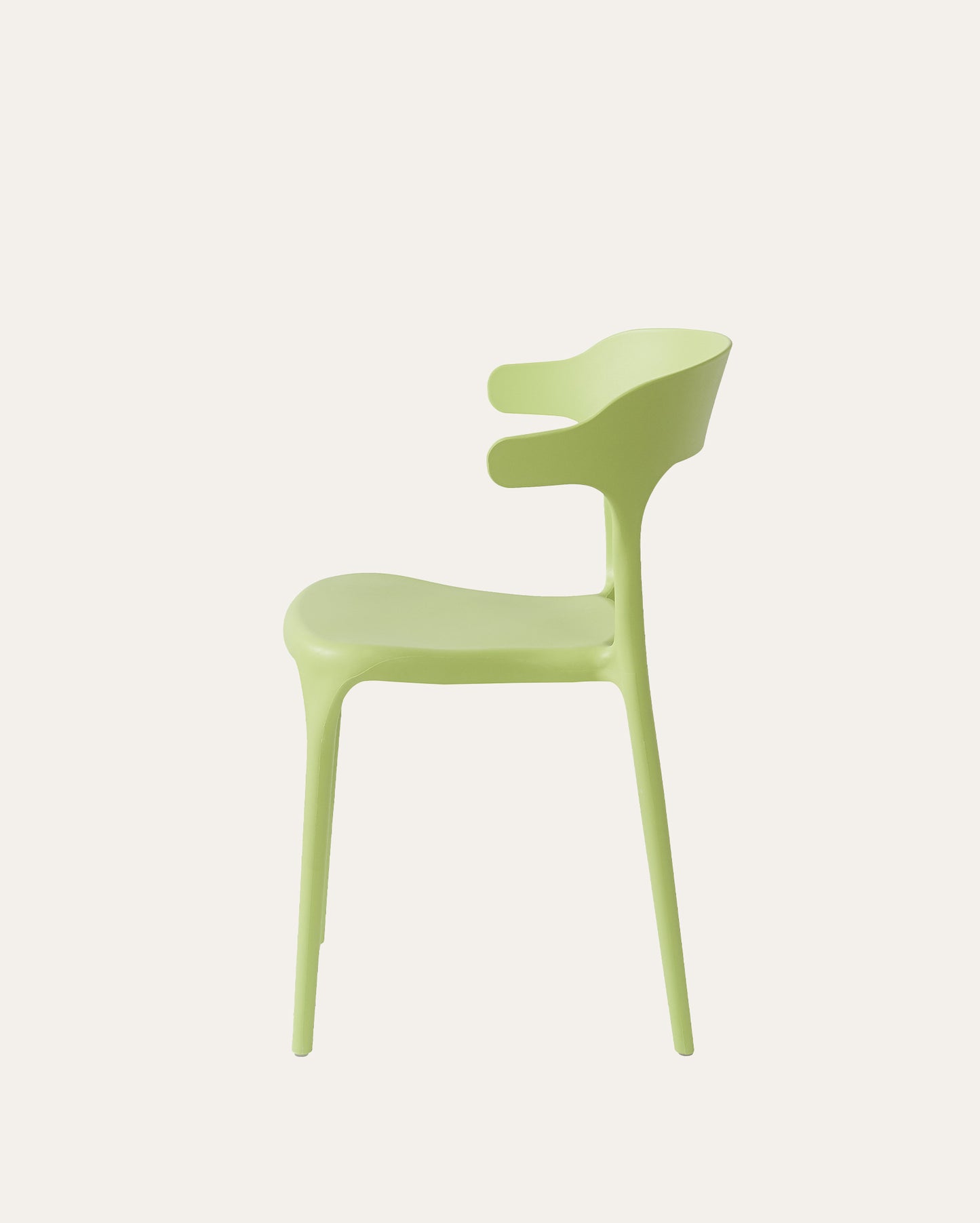 Nara Stackable Chairs, Set of 4, Green