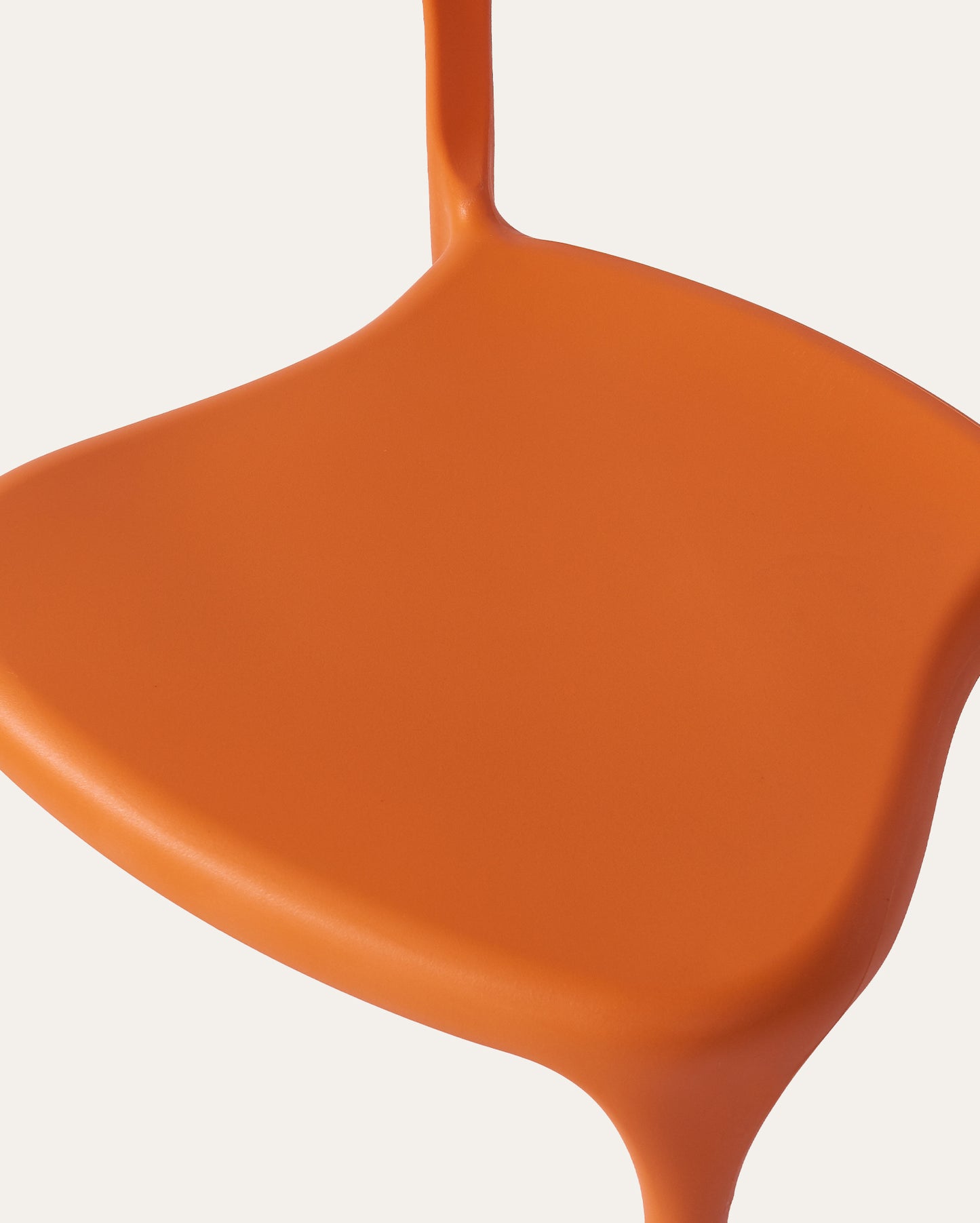 Nara Stackable Chairs, Set of 4, Orange