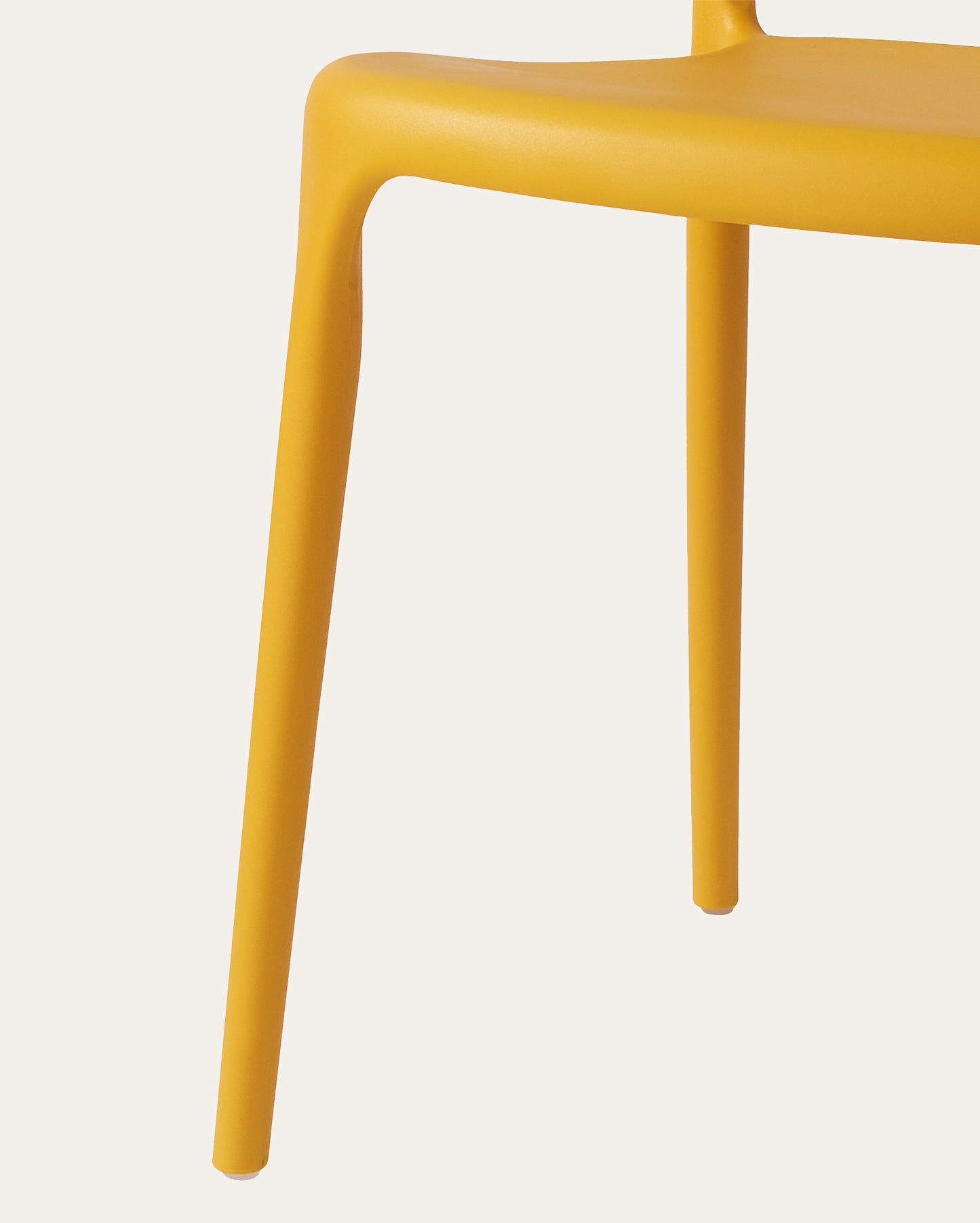 Nara Stackable Chairs, Set of 4, Yellow