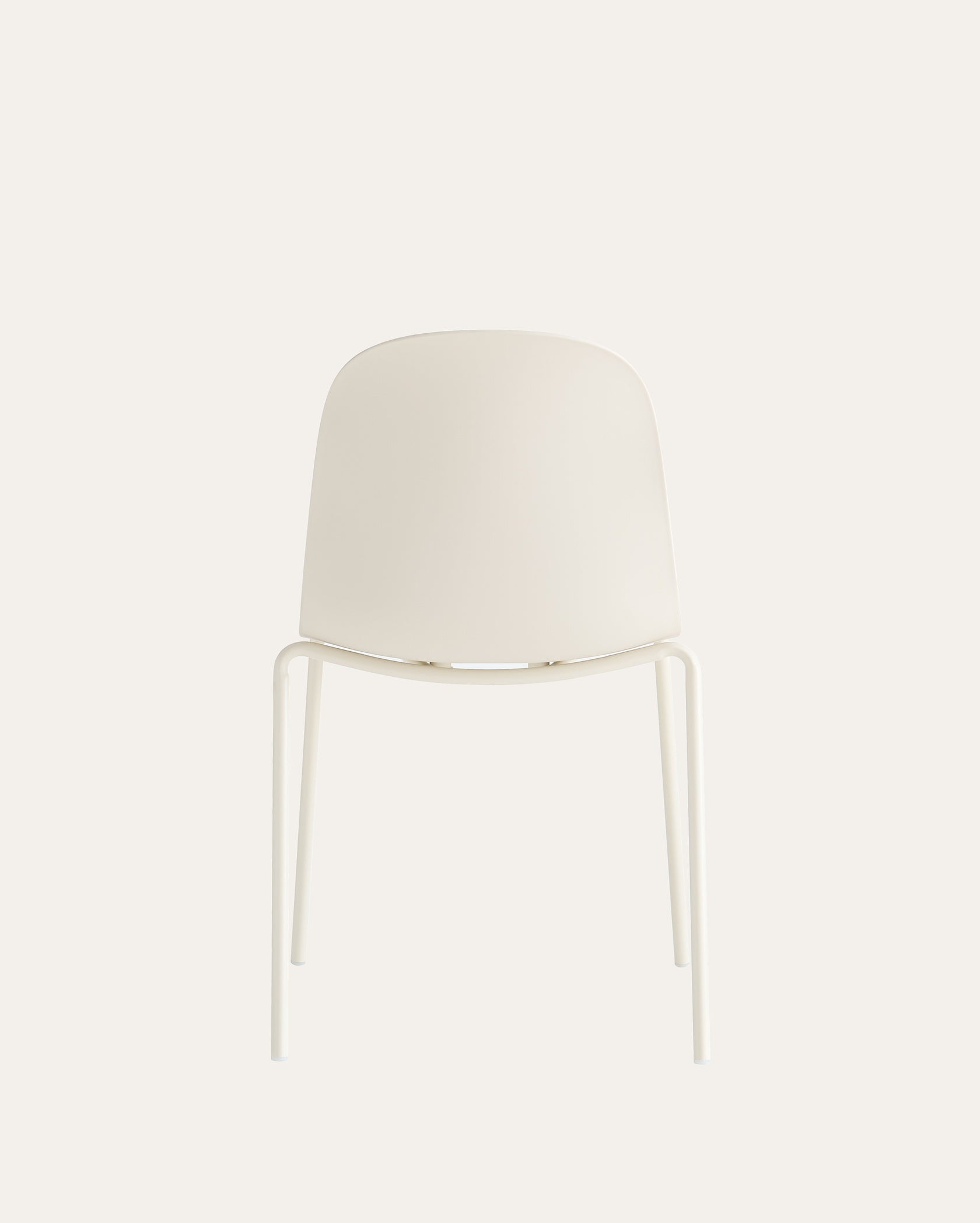 Wilshire Soft Curve Dining Chair - Off White, Set of 4