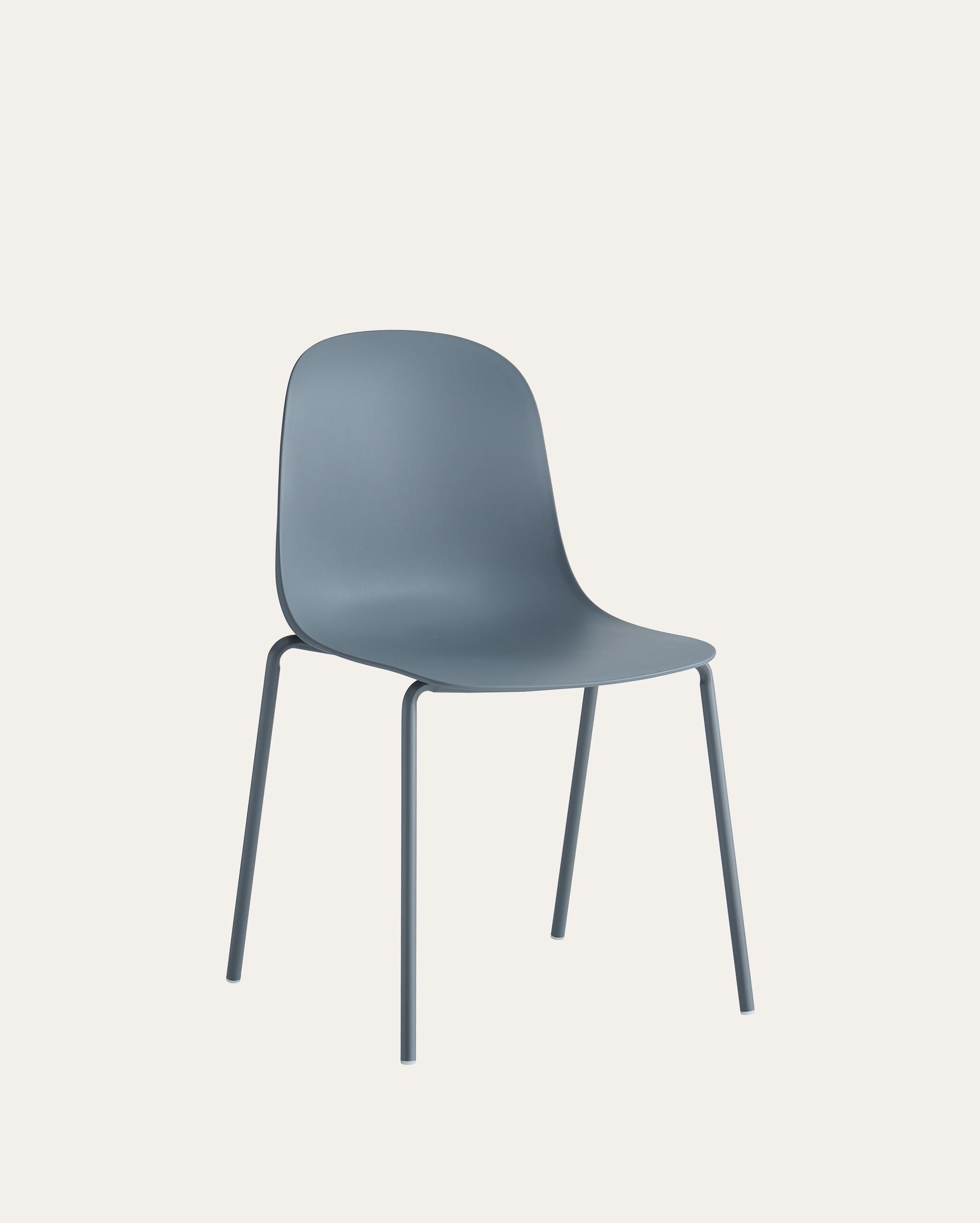 Wilshire Soft Curve Dining Chair - Gray, Set of 4