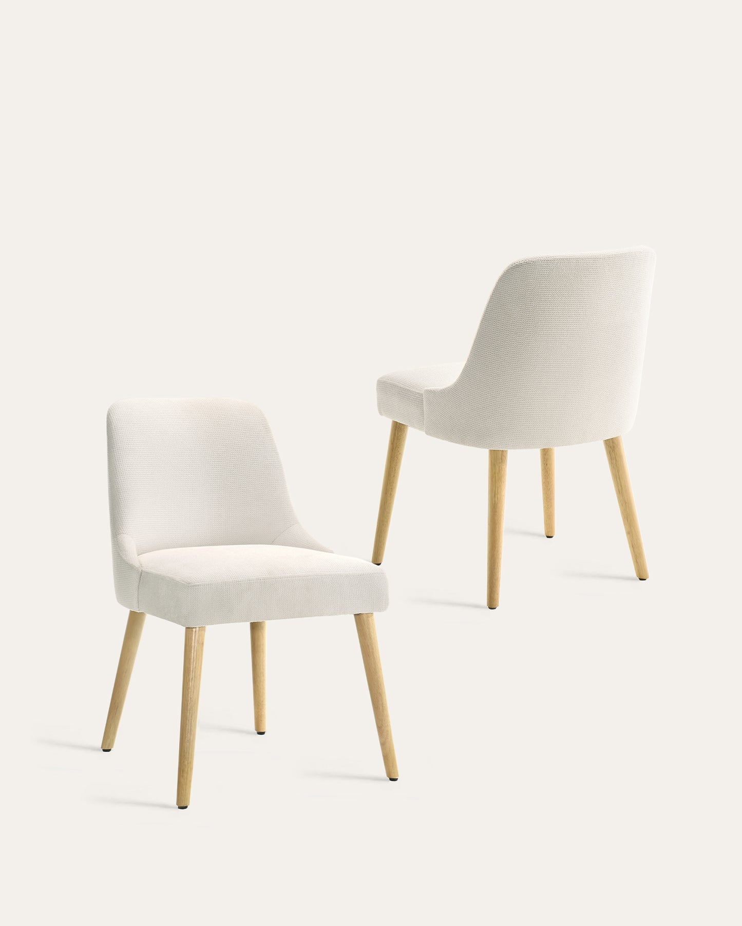 Aspen Chairs, Cream, Set of 2