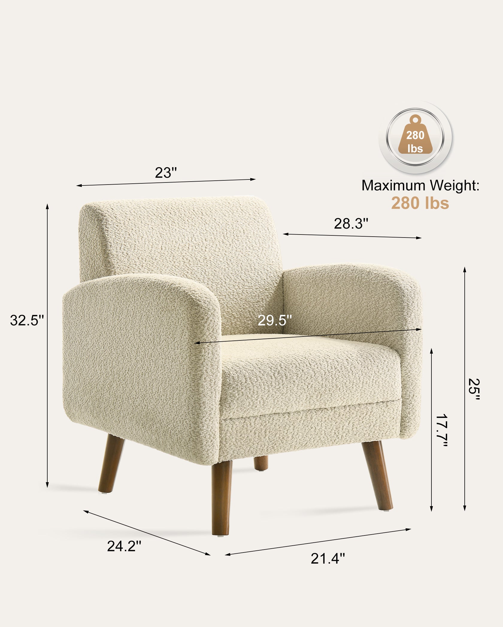 Dublin Mid-Century Chair
