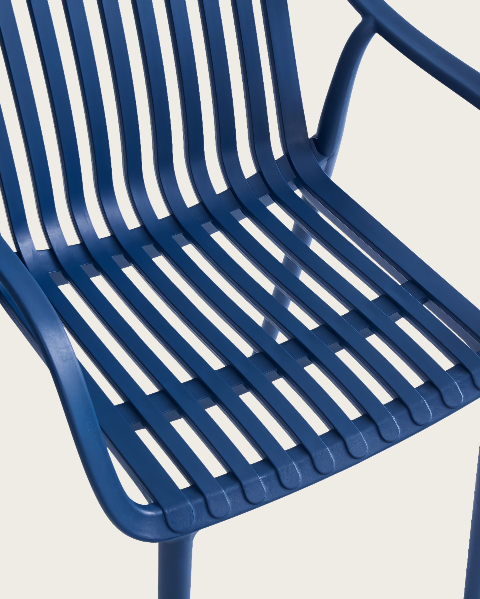 Everest Stackable Chairs - Set of 4, Space Blue