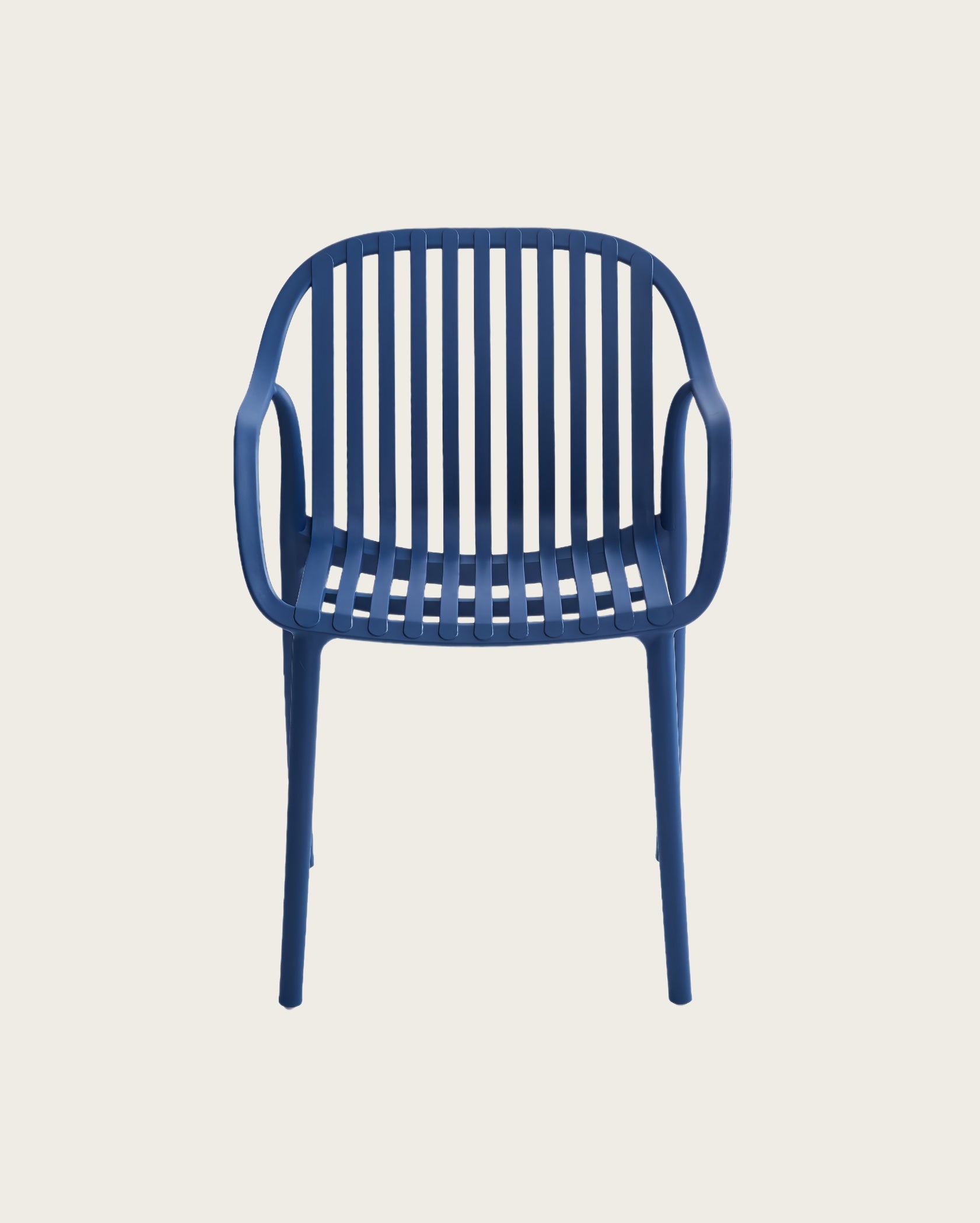 Everest Stackable Chairs - Set of 4, Space Blue