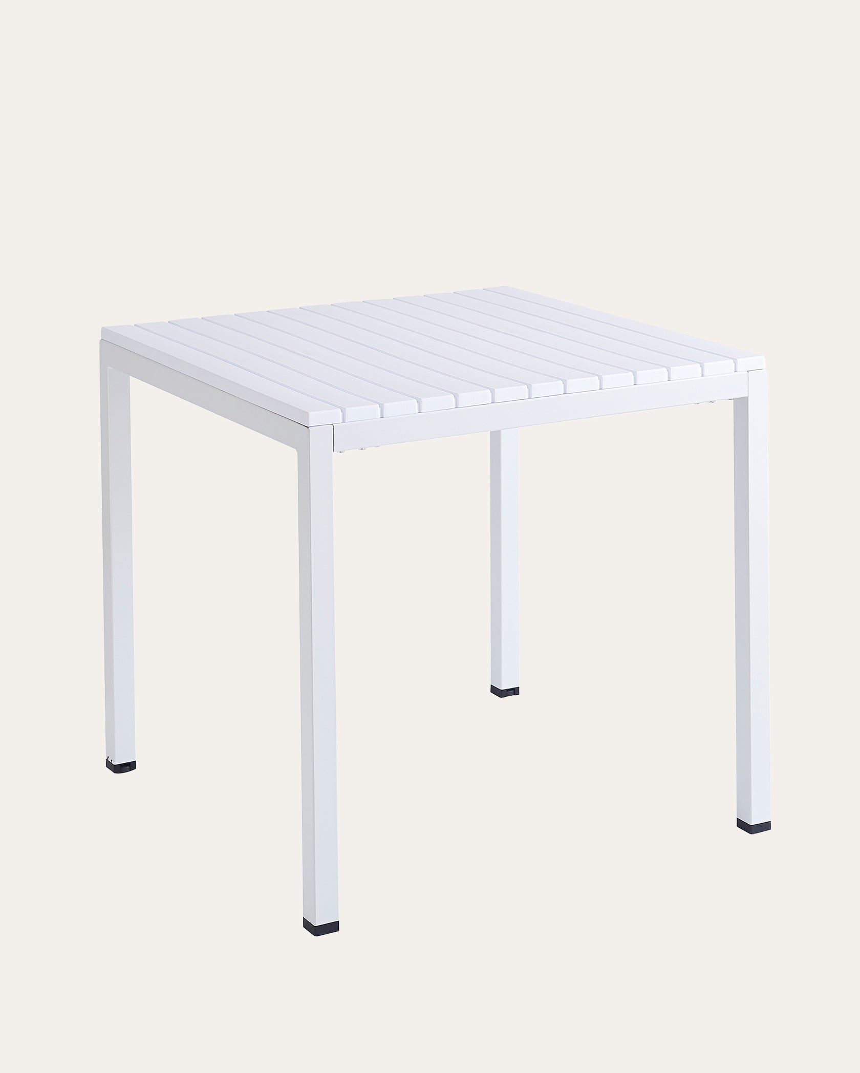Lille Plastic Outdoor Dining Table, White