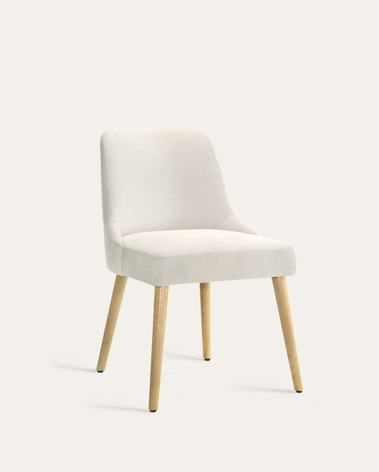 Aspen Chairs, Cream, Set of 2