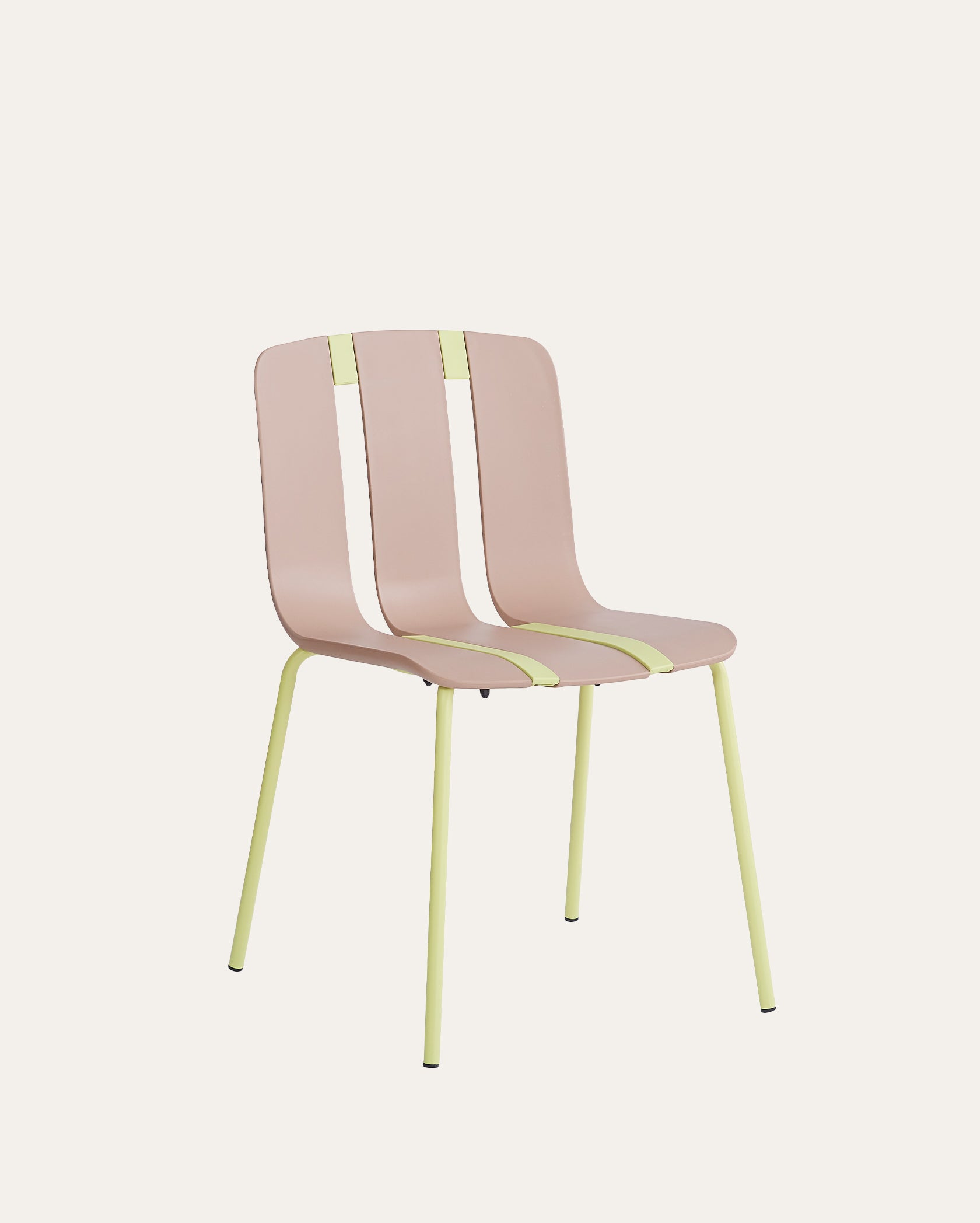 Cali Palette Creative DIY Assembly Chairs – Camel & Green, Set of 4