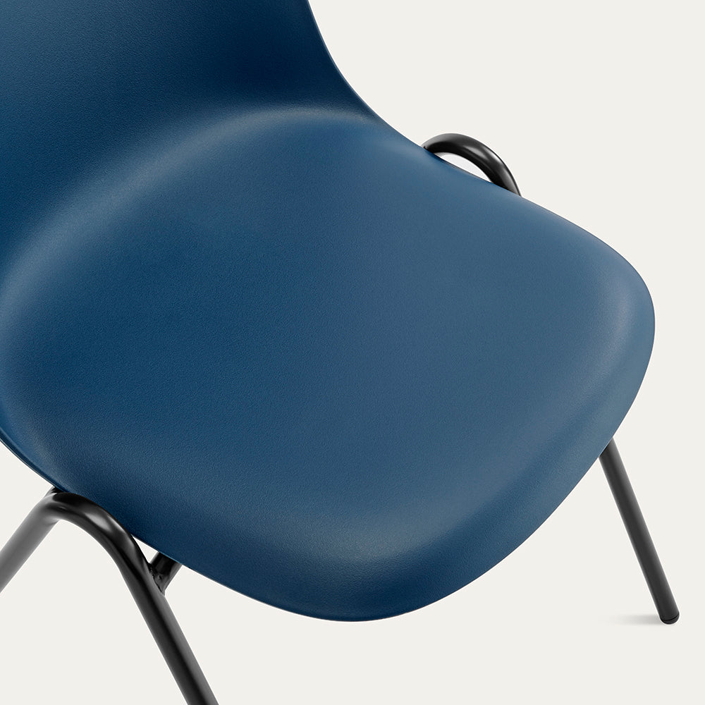 Camarillo Contemporary Dining Chair – Space Blue, Set of 4