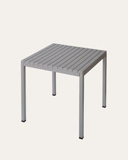 Lille Plastic Outdoor Dining Table, Grey