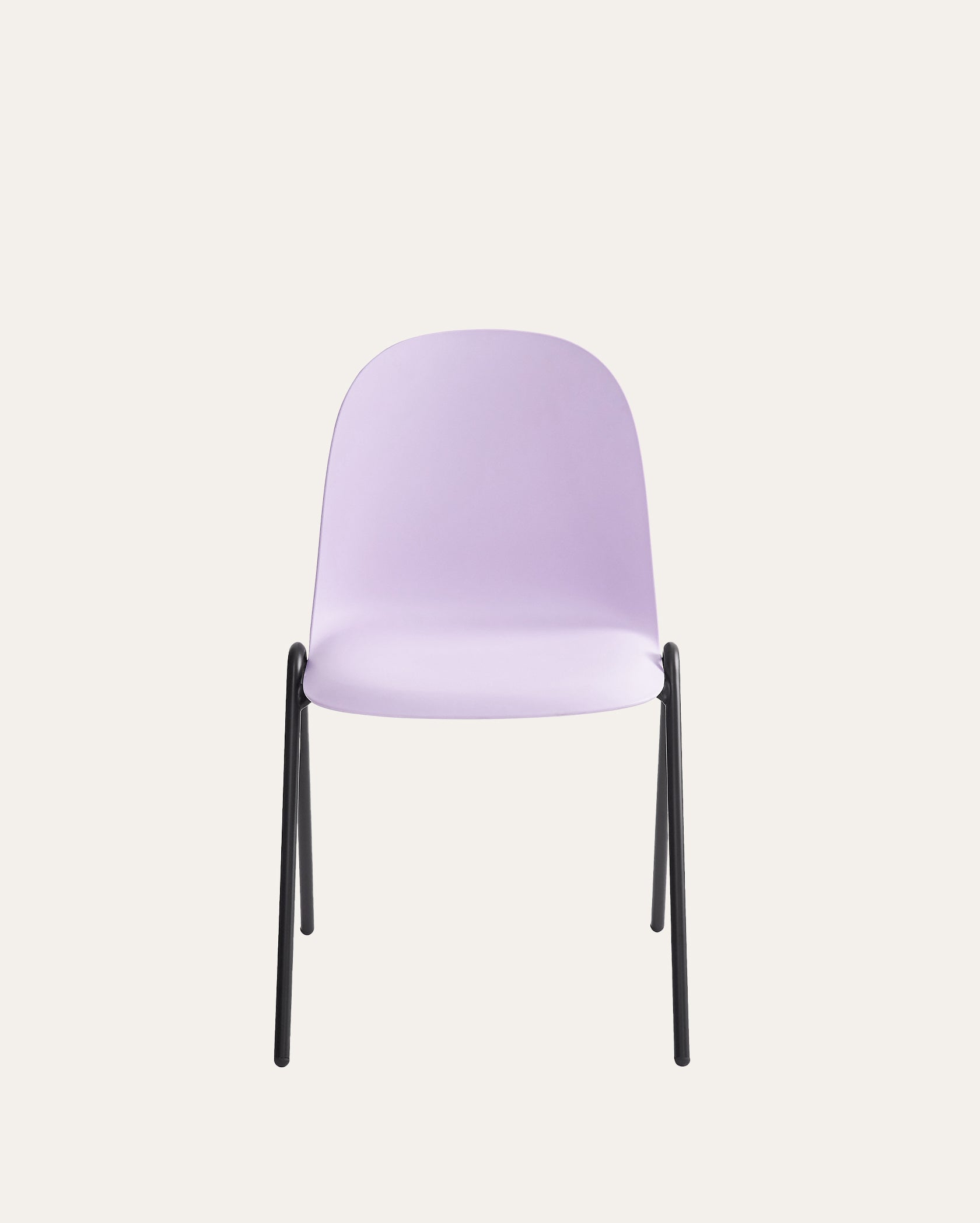 Berlin Contemporary Minimalist Dining Chair – Pastel Lilac