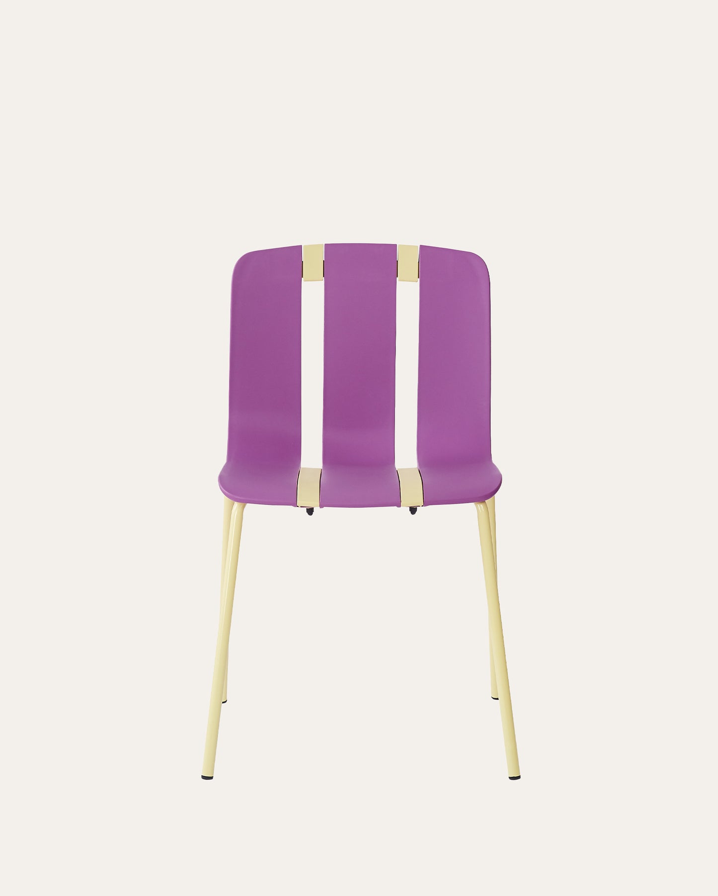 Marlow Chairs – Purple & Yellow, Set of 4
