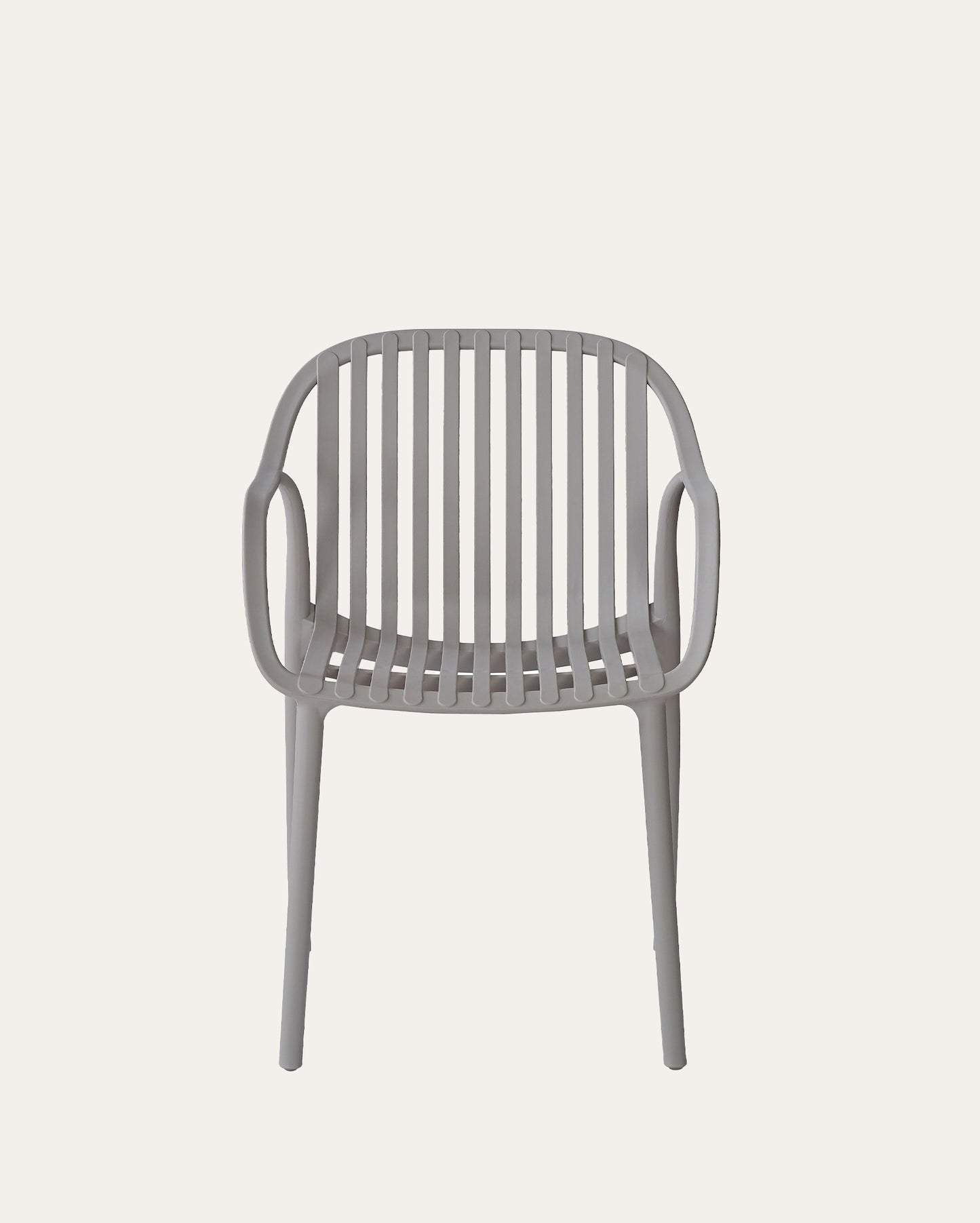 Everest Stackable Chairs, Grey, Set of 4