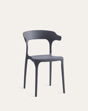 Coachella Stackable Chairs - Set of 4, Grey