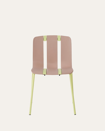 Marlow Chairs – Camel & Green, Set of 4