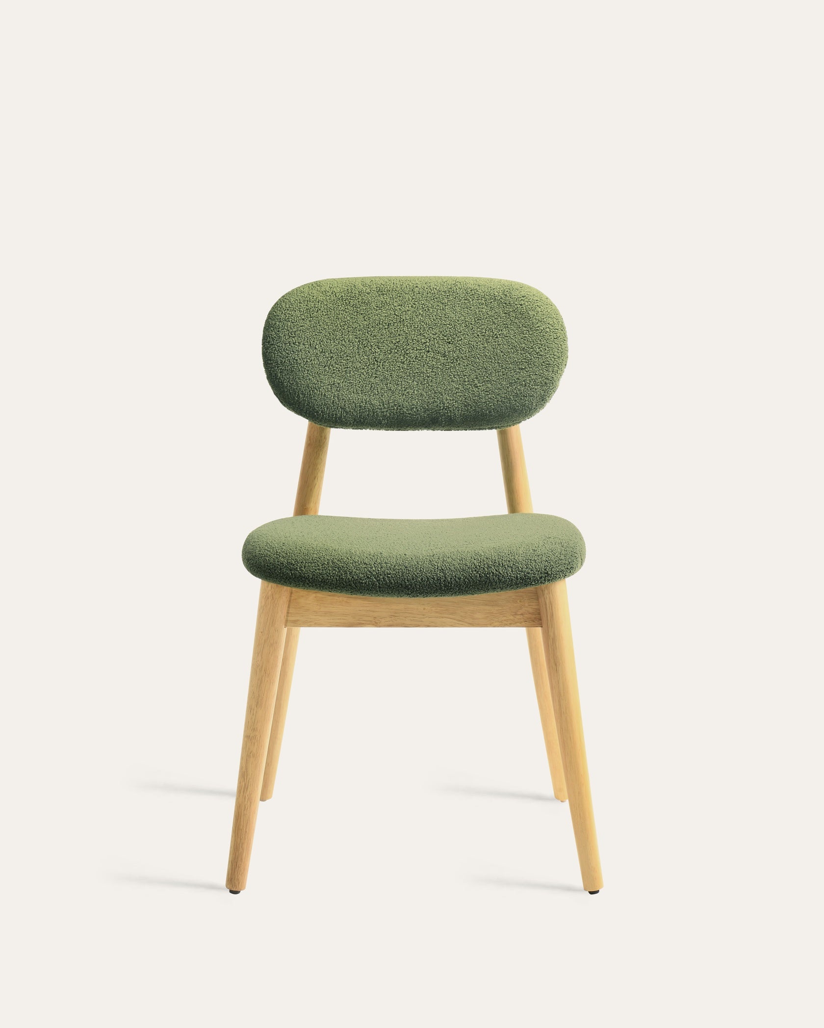 Del Mar Upholstered Dining Chair - Matcha Green, Set of 2