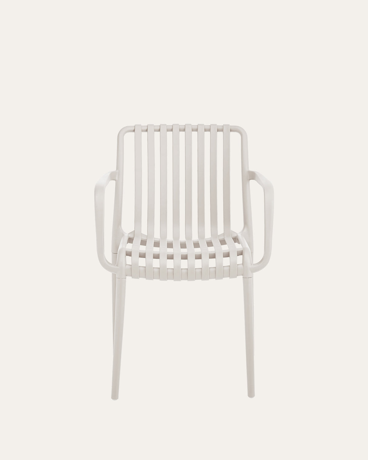Dana Point Flex Outdoor Stackable Chairs - Set of 4, Light Taupe