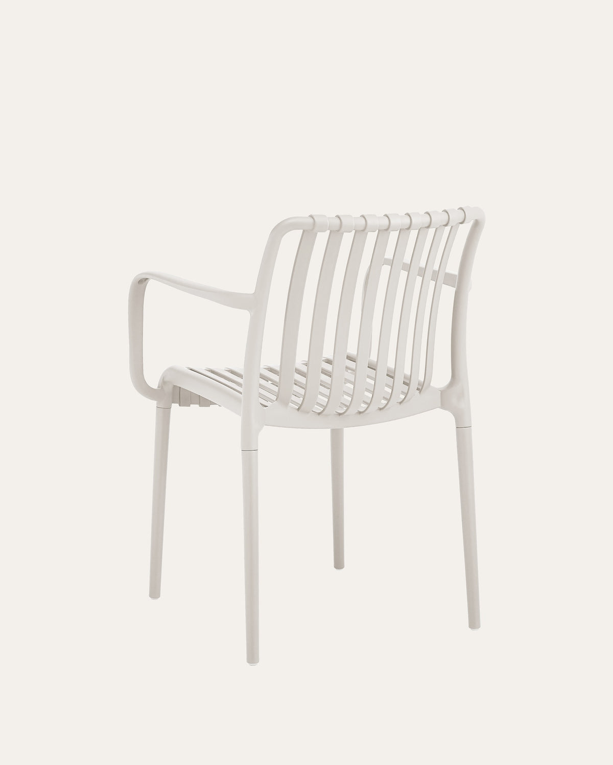 Dana Point Flex Outdoor Stackable Chairs - Set of 4, Light Taupe