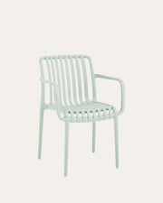 Dana Point Flex Stackable Chairs - Set of 4, Eucalyptus Green