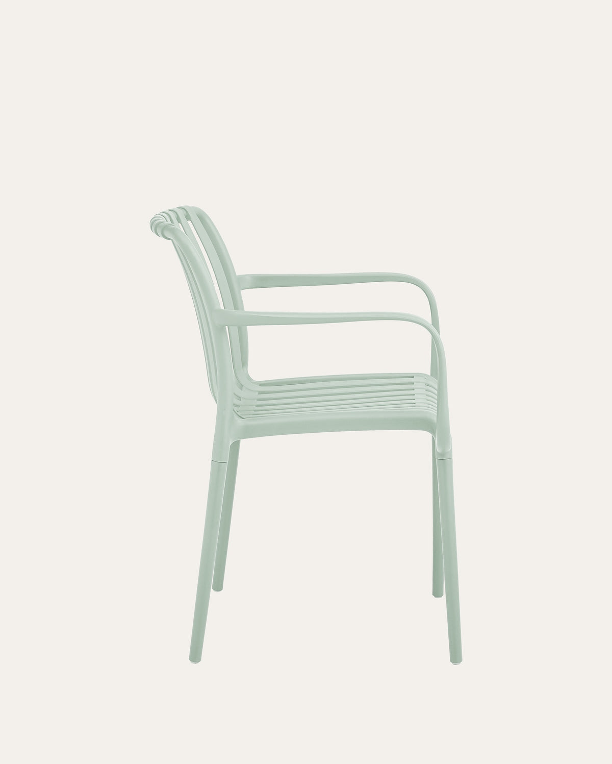 Dana Point Flex Stackable Chairs - Set of 4, Eucalyptus Green