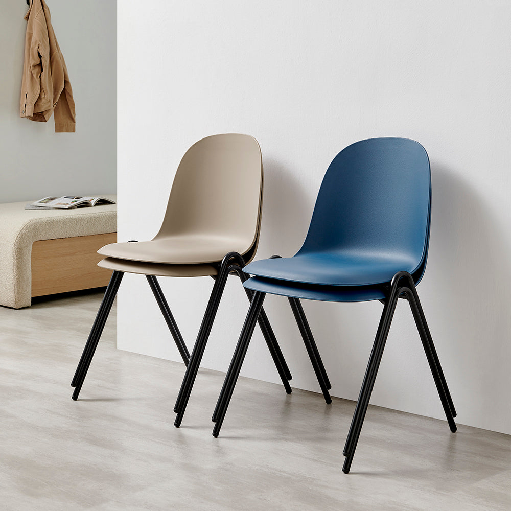 Camarillo Contemporary Dining Chair – Space Blue, Set of 4