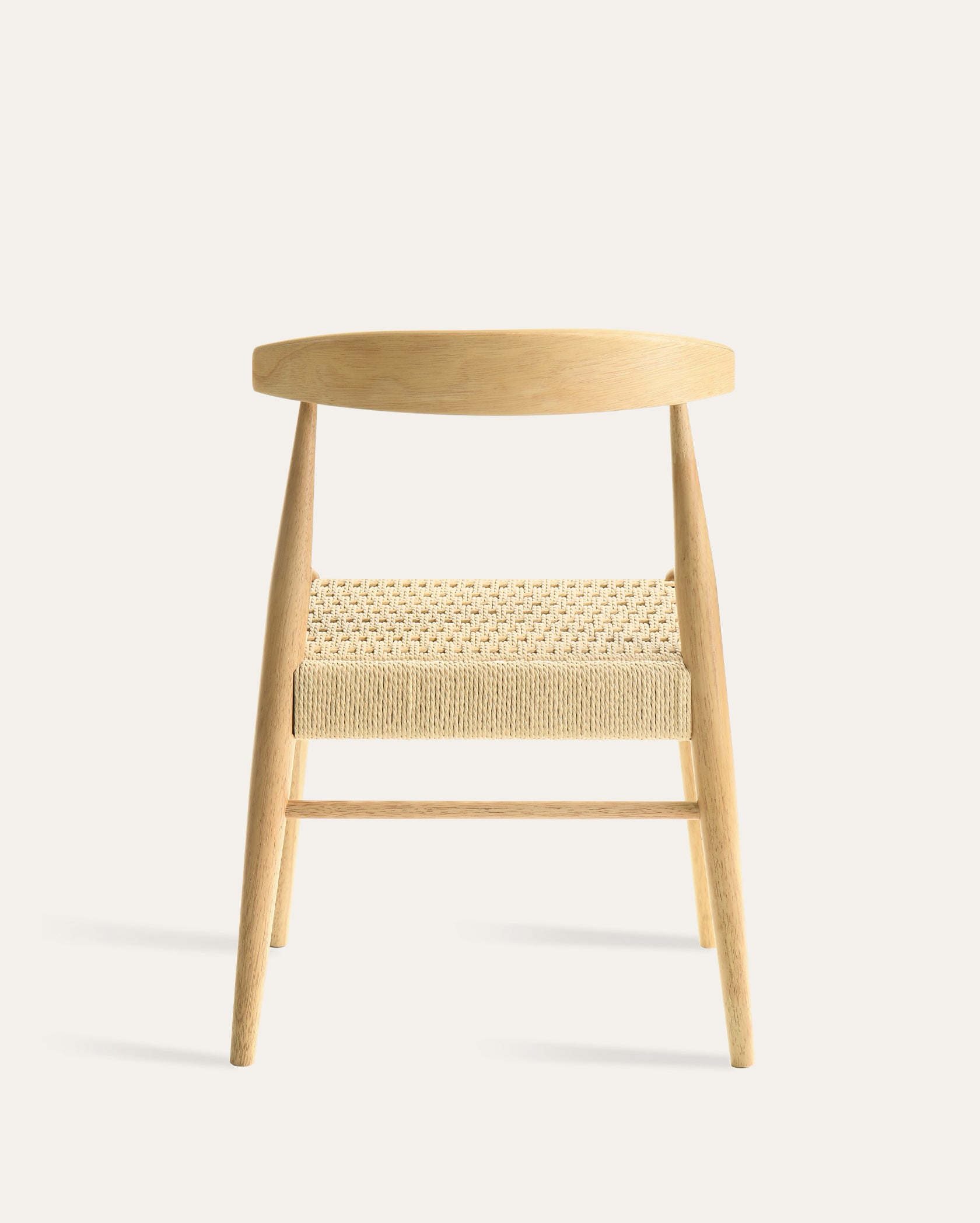 Kuala Natural Wood Chairs , Set of 2