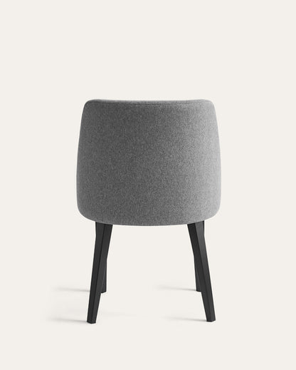 Paros Upholstered Dining Chairs, Gray, Set of 2