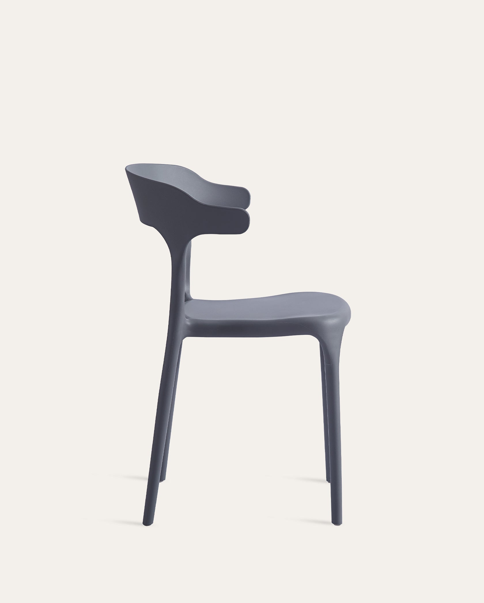 Coachella Stackable Chairs - Set of 4, Grey