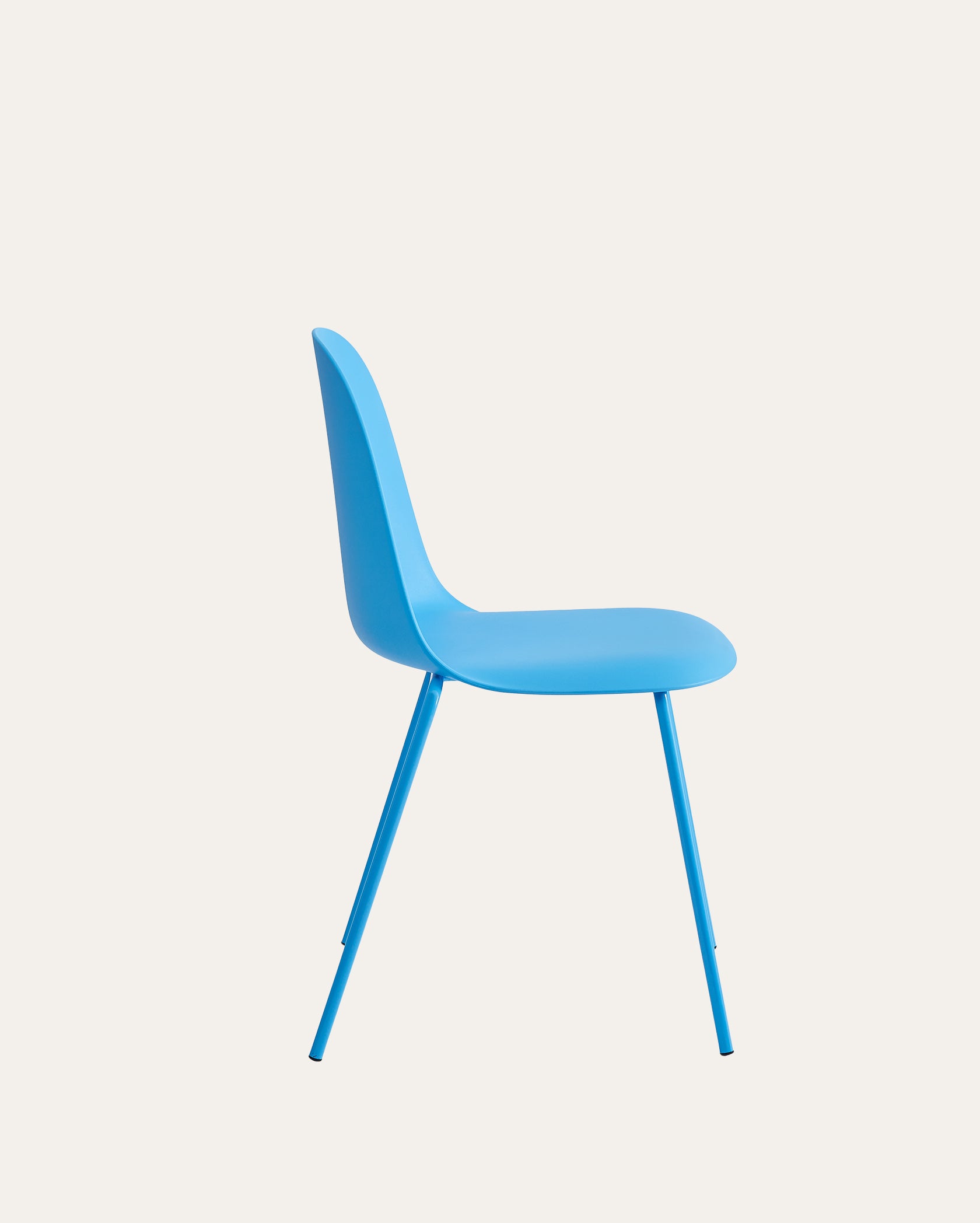 Wilshire Minimalist Dining Chair – Blue, Set of 4