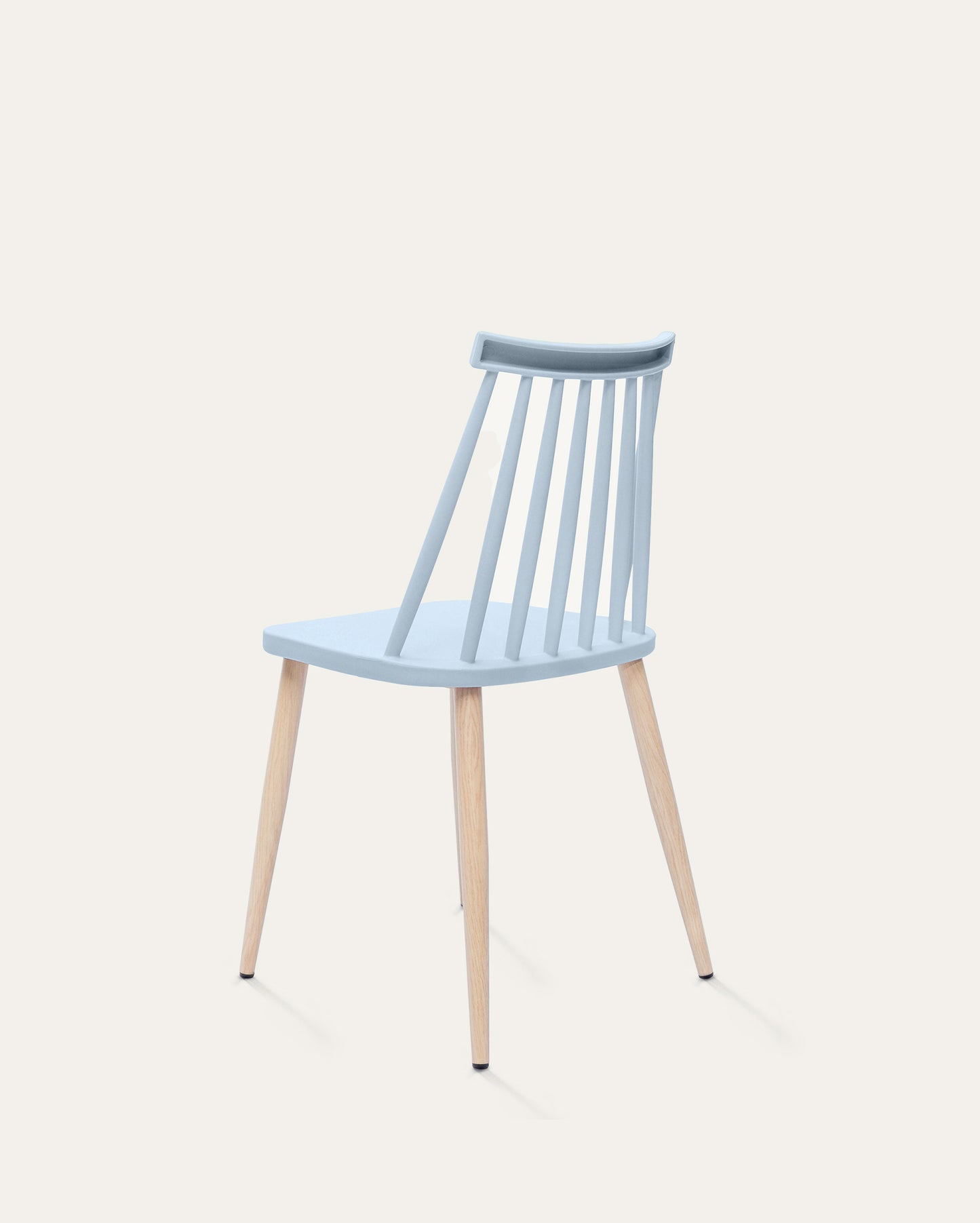 Troy Plastic Dining Chair Set, Set of 4, Blue