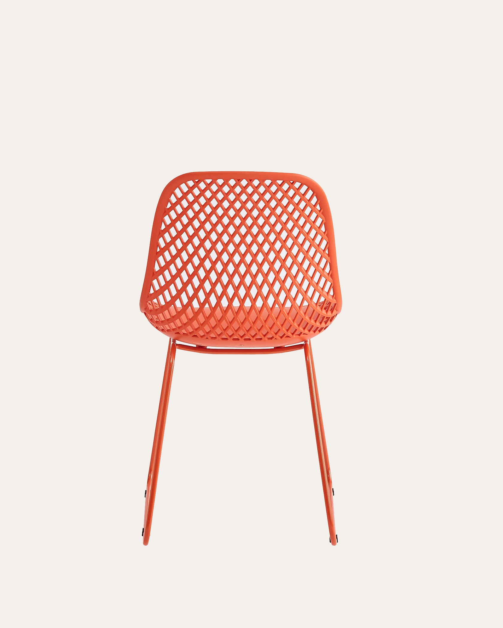 Griffith Contemporary Dining Chair - Blood Orange, Set of 4