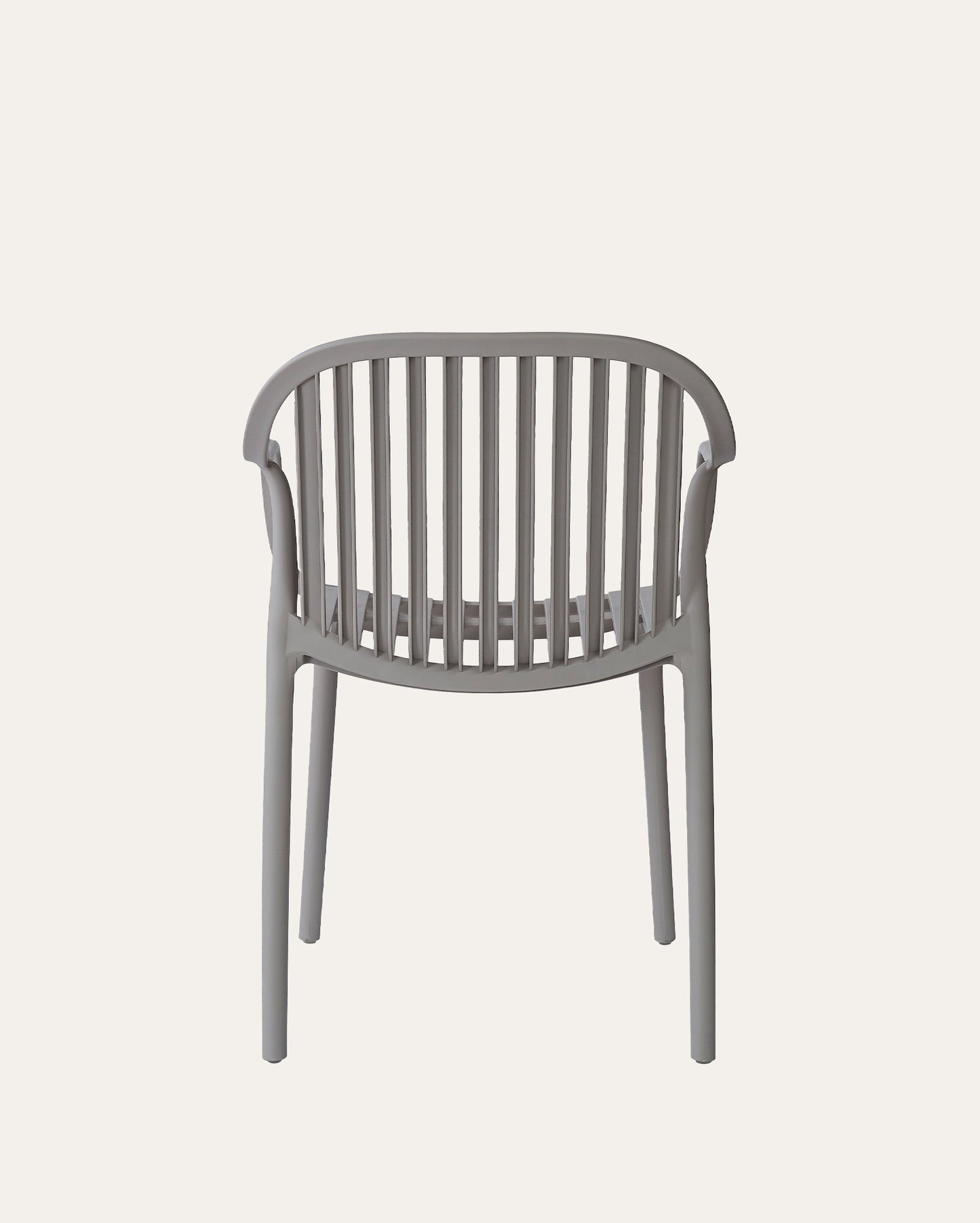 Everest Stackable Chairs, Grey, Set of 4