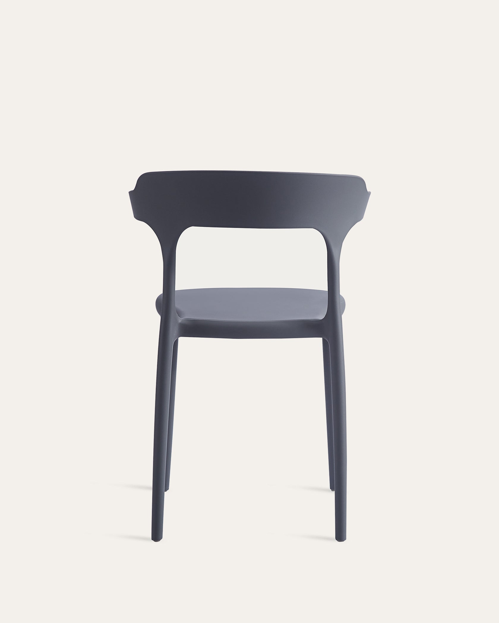 Coachella Stackable Chairs - Set of 4, Grey