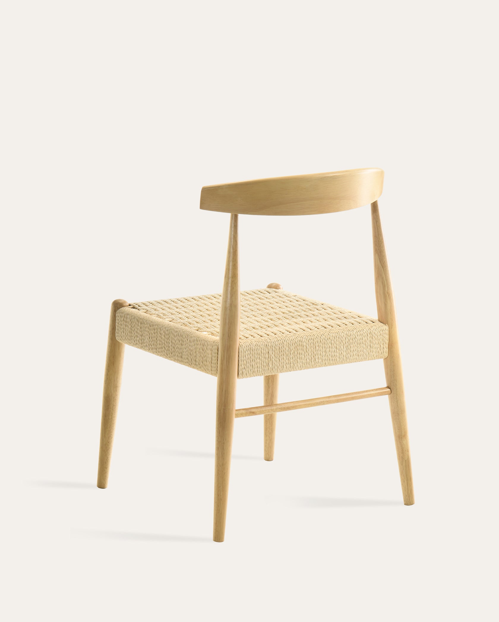 Kuala Natural Wood Chairs , Set of 2