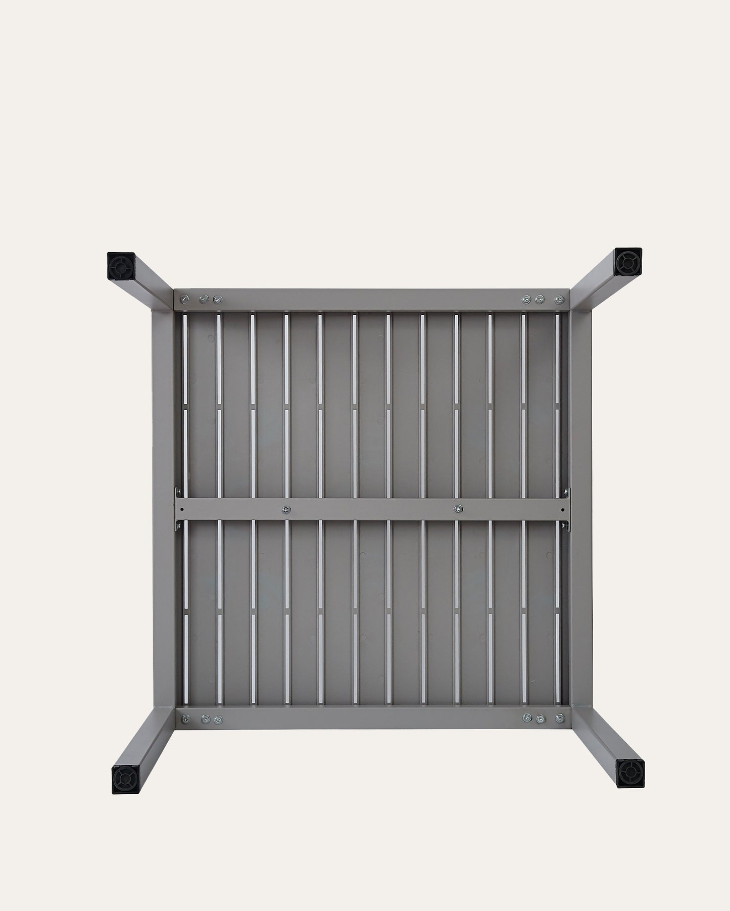 Lille Plastic Outdoor Dining Table, Grey