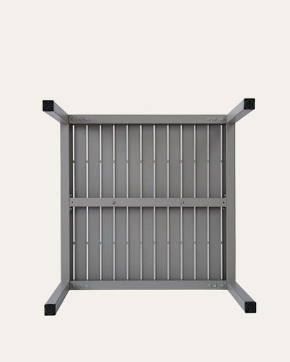 Lille Plastic Outdoor Dining Table, Grey