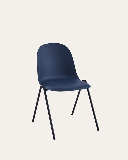 Berlin Dining Chair – Space Blue, Set of 4