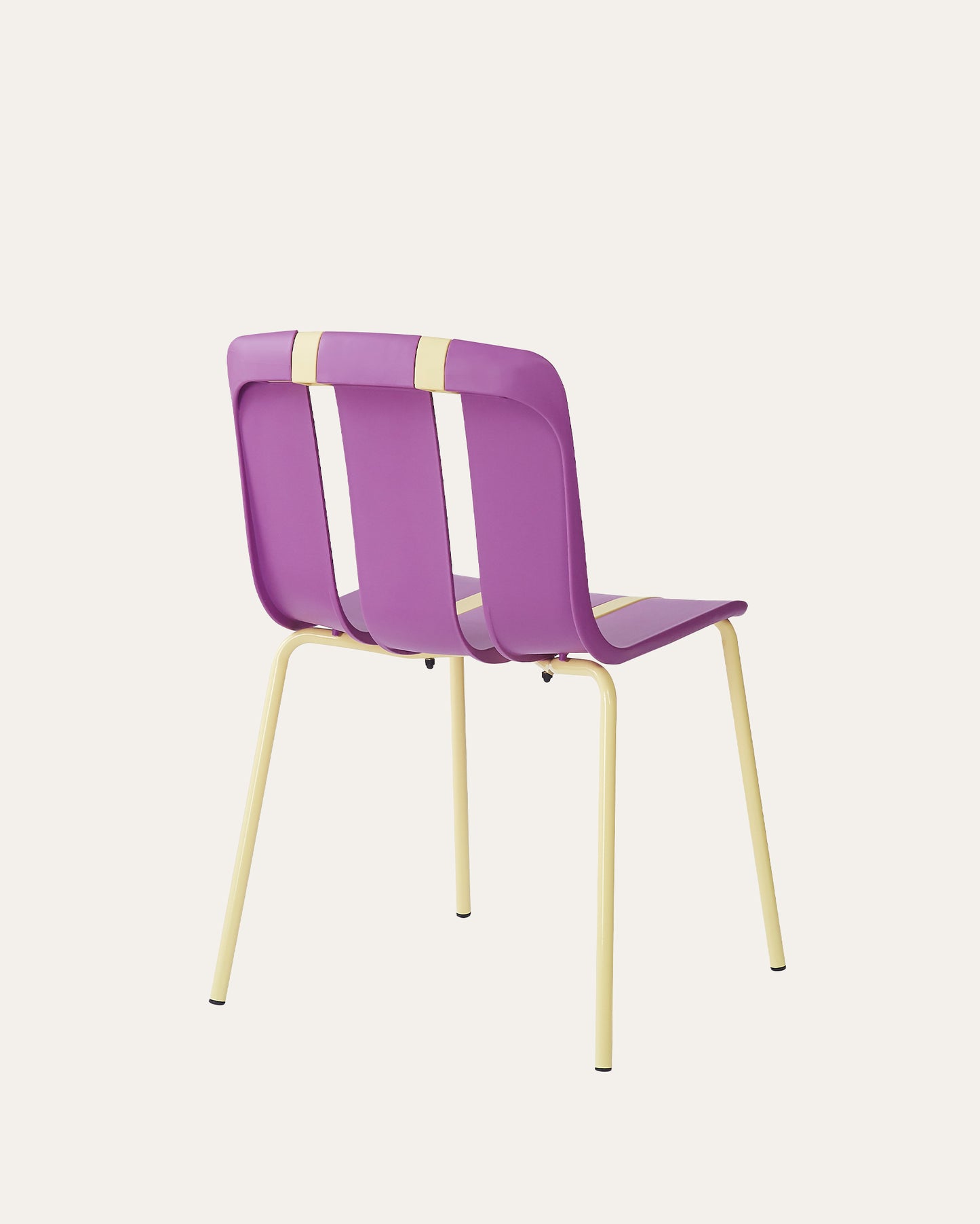 Marlow Chairs – Purple & Yellow, Set of 4