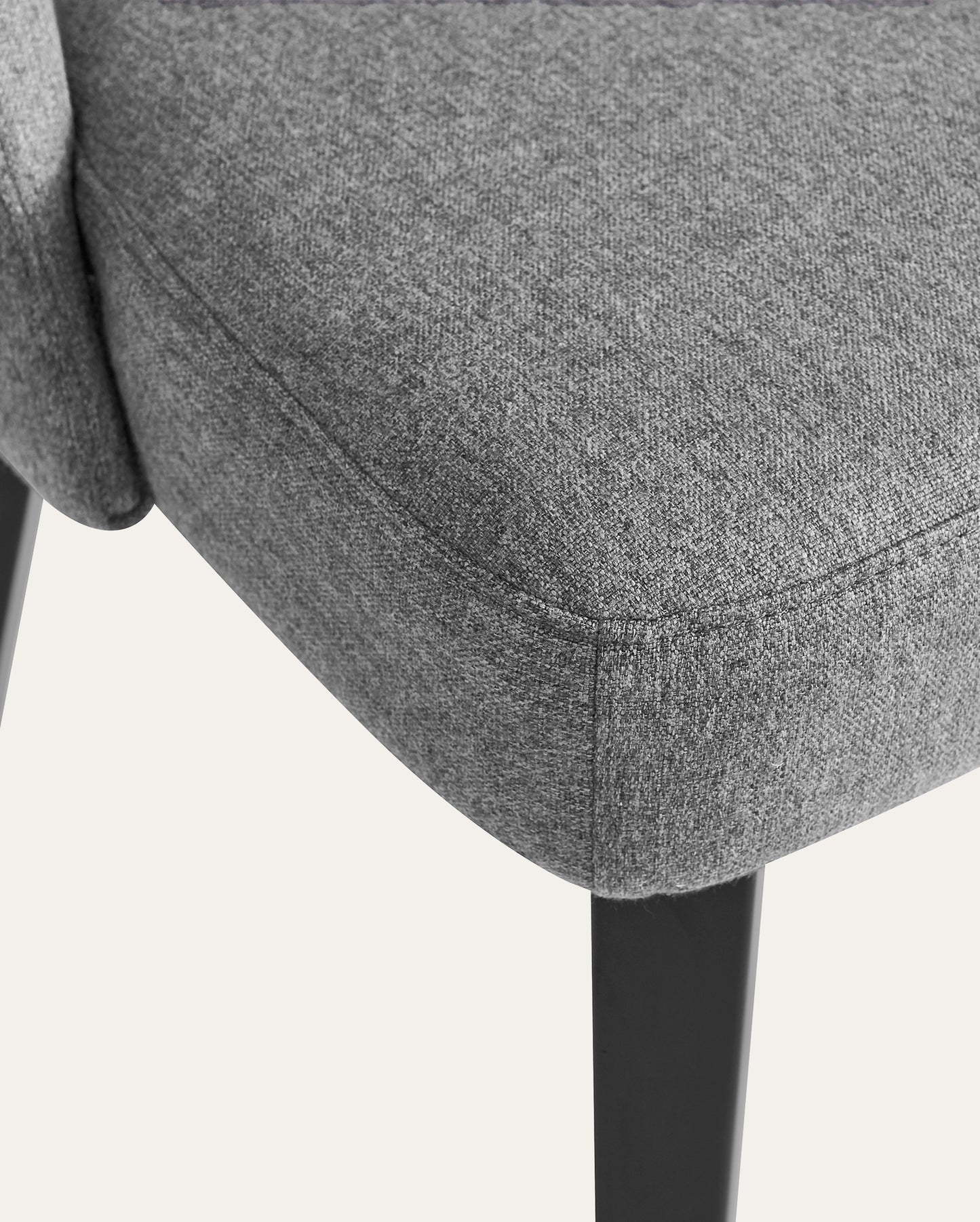 Paros Upholstered Dining Chairs, Gray, Set of 2