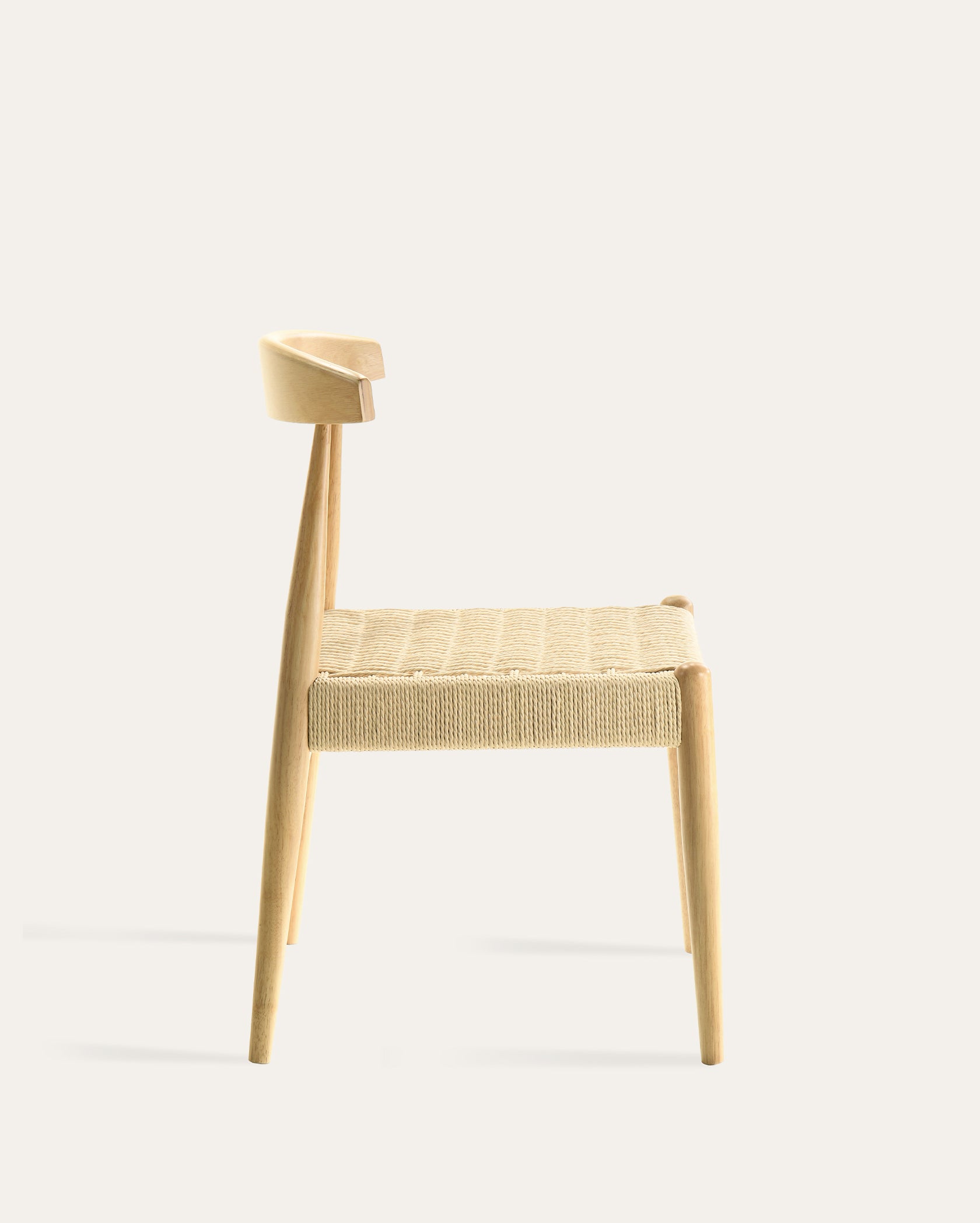 Kuala Natural Wood Chairs , Set of 2