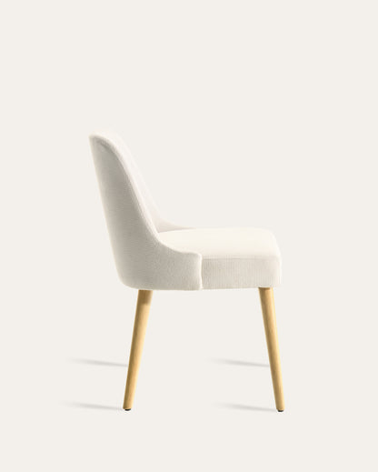 Aspen Chairs, Cream, Set of 2