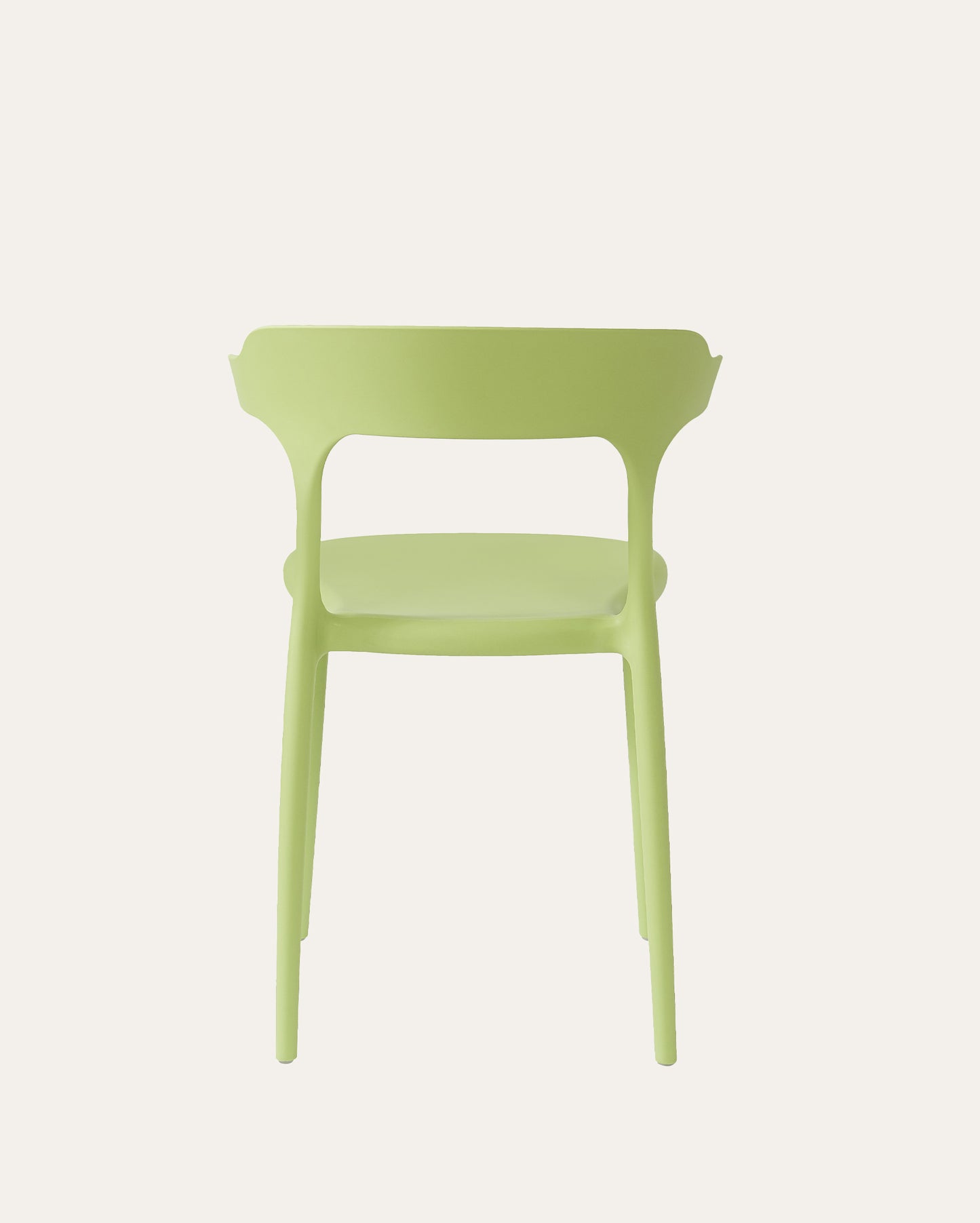 Nara Stackable Chairs, Set of 4, Green