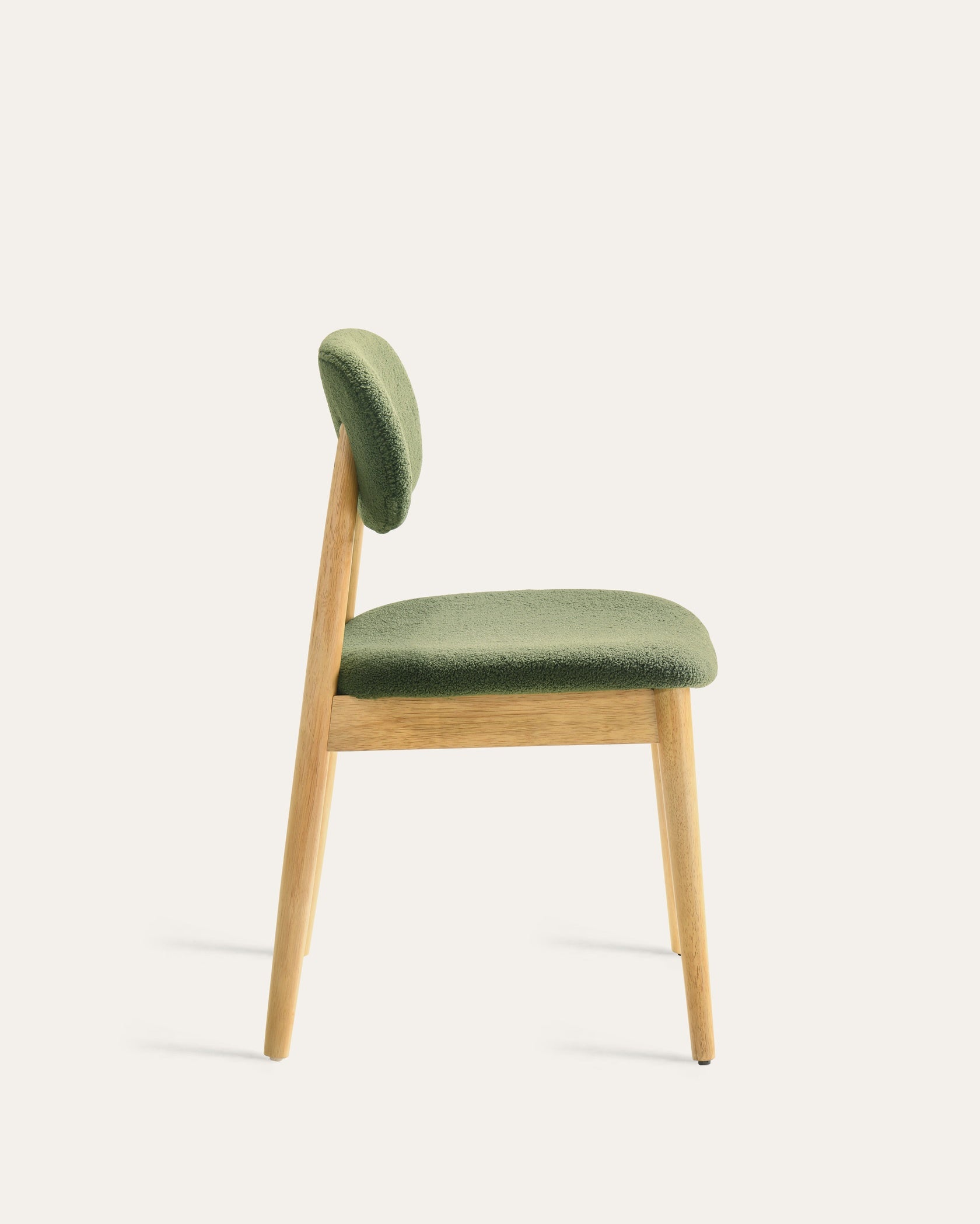 Del Mar Upholstered Dining Chair - Matcha Green, Set of 2