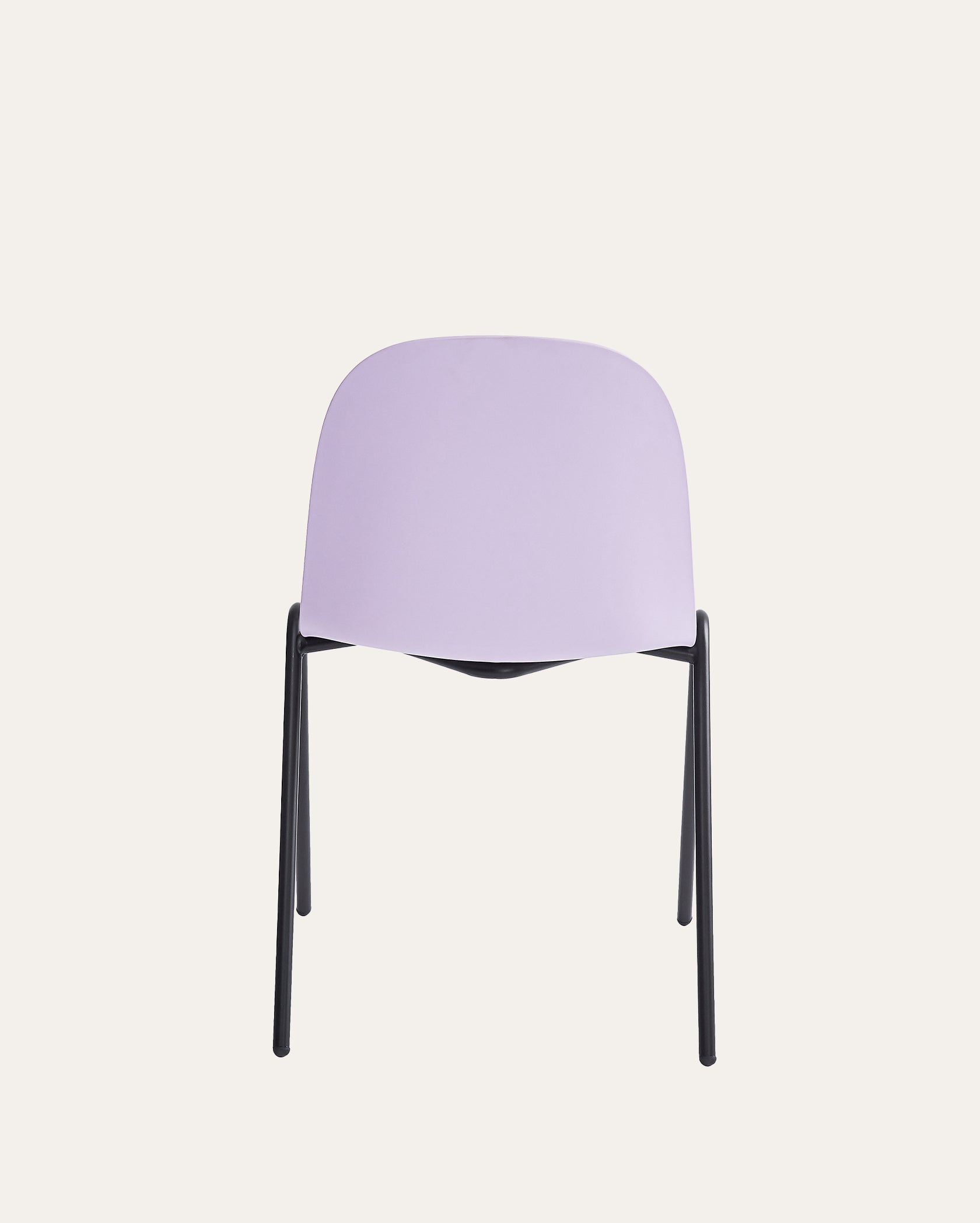 Berlin Contemporary Minimalist Dining Chair – Pastel Lilac