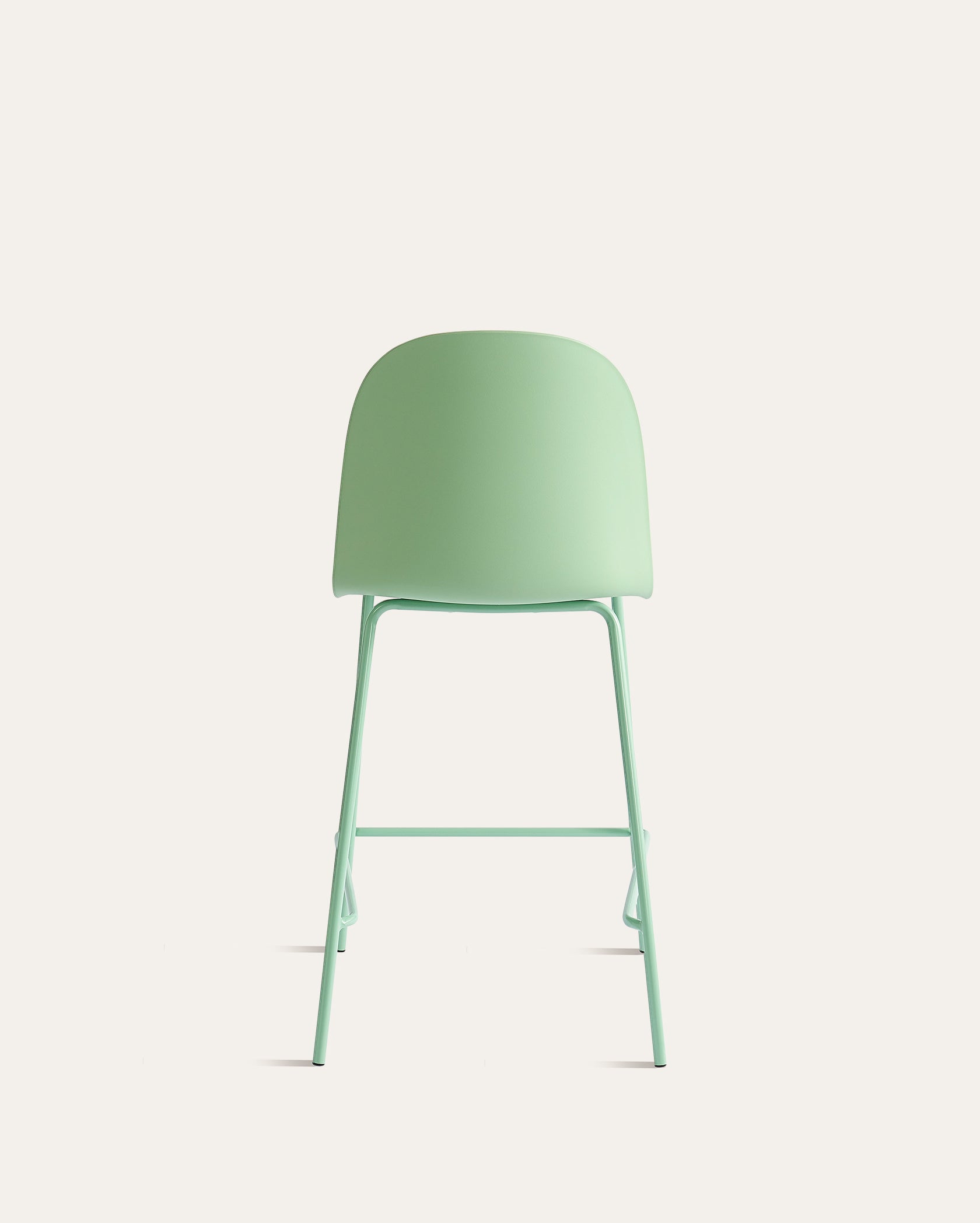 Kyoto Minimalist Counter Stool – Green, Set of 4