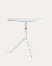 Chios Round Patio Table – White