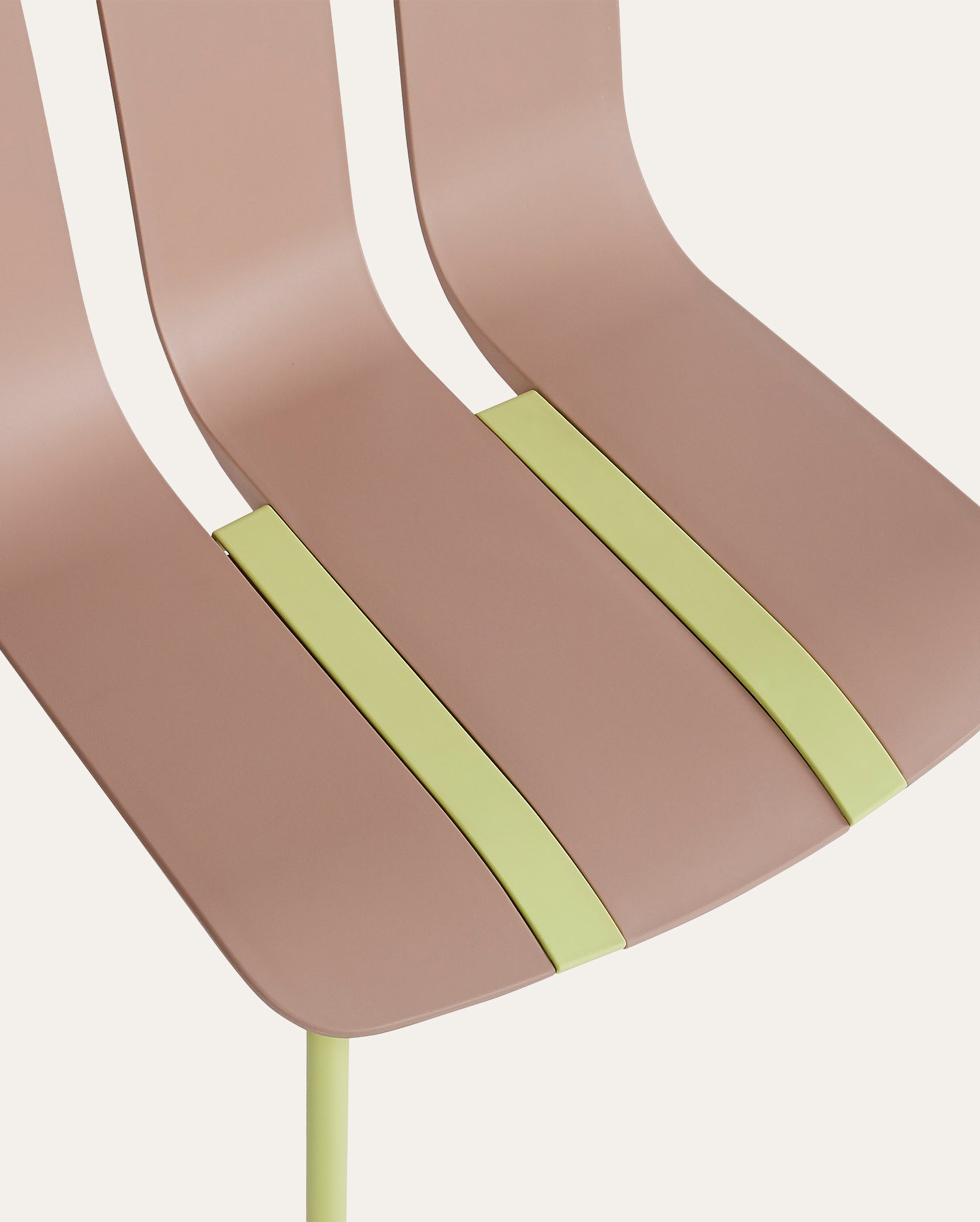 Cali Palette Creative DIY Assembly Chairs – Camel & Green, Set of 4