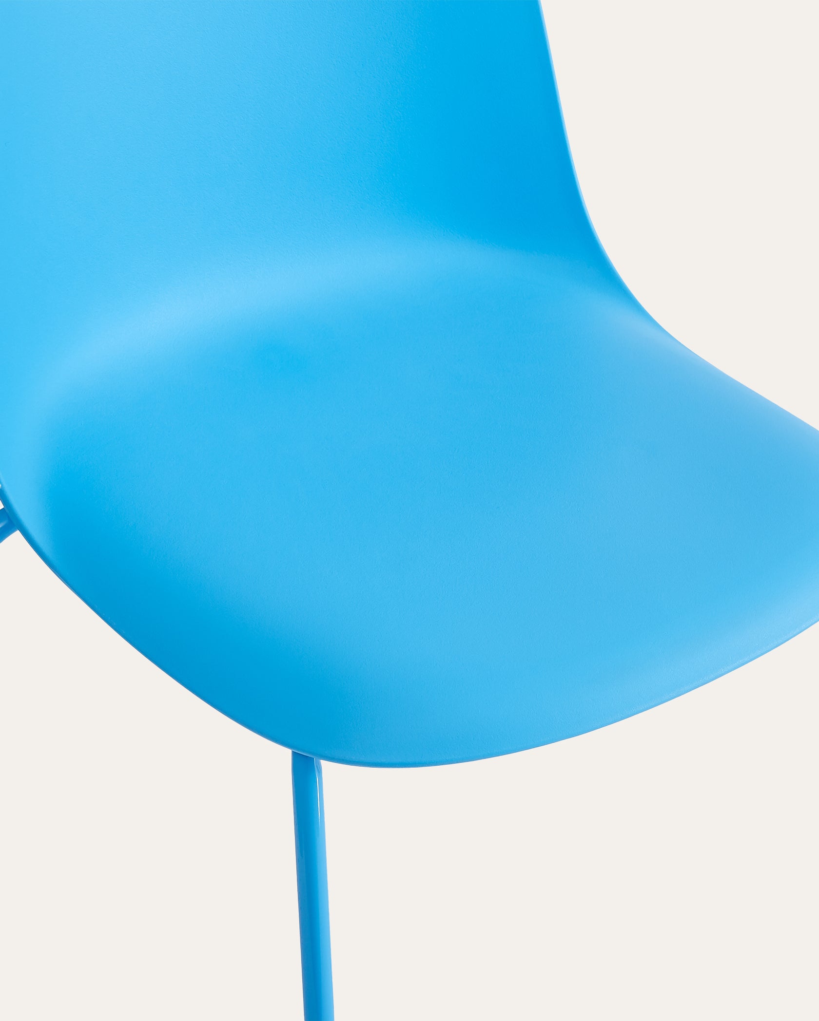 Wilshire Minimalist Dining Chair – Blue, Set of 4